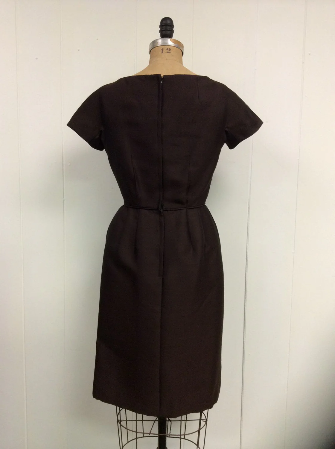 50's/60's Brown Dress and Jacket Set by Hattie Carnegie - Image 3