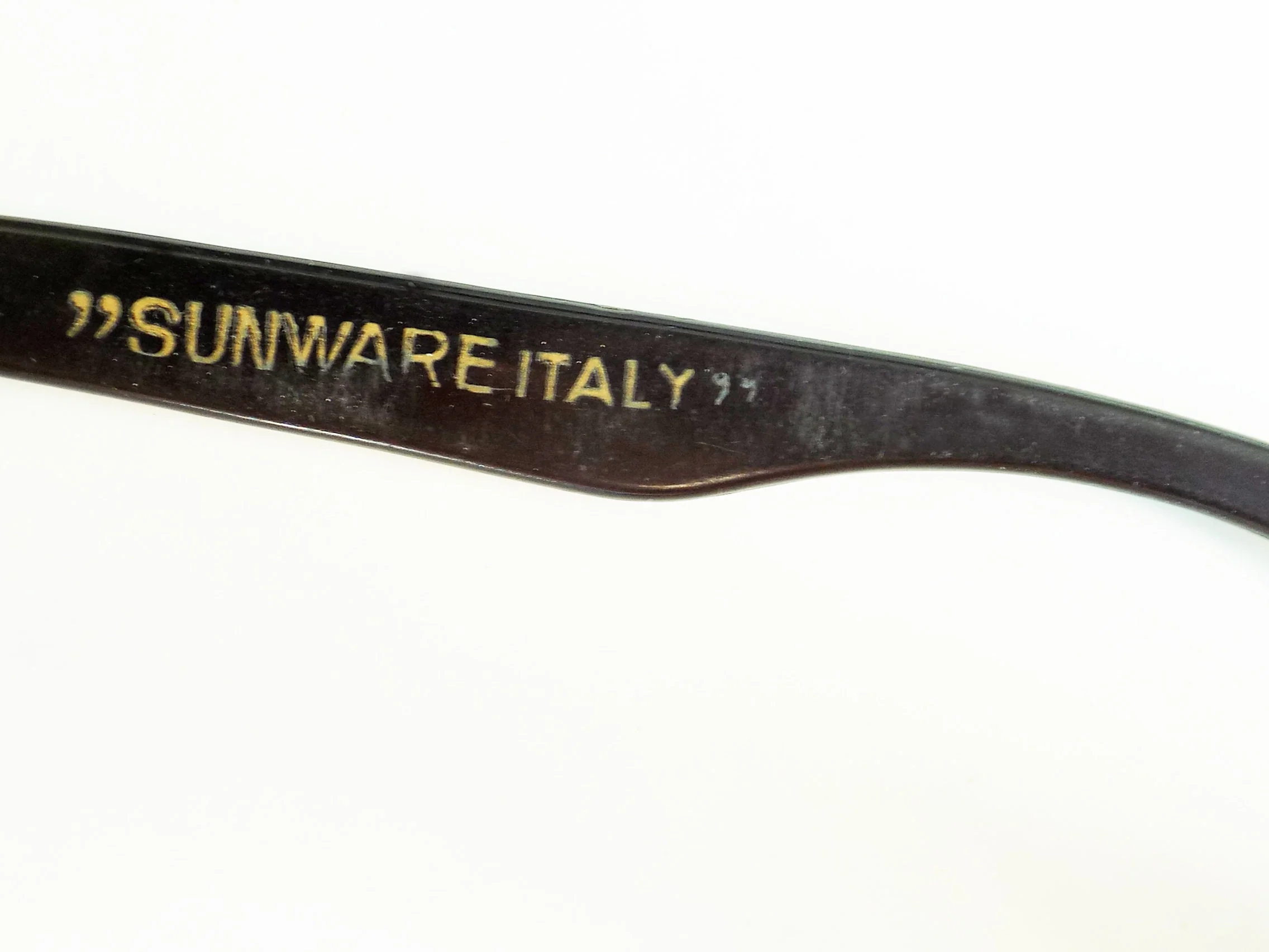 50s-60s Cat-Eye Italian Sunglasses One Arm Is Not Original and Needs Screw Prop Green Lenses Mod Rock N Roll Beatnik - Image 4