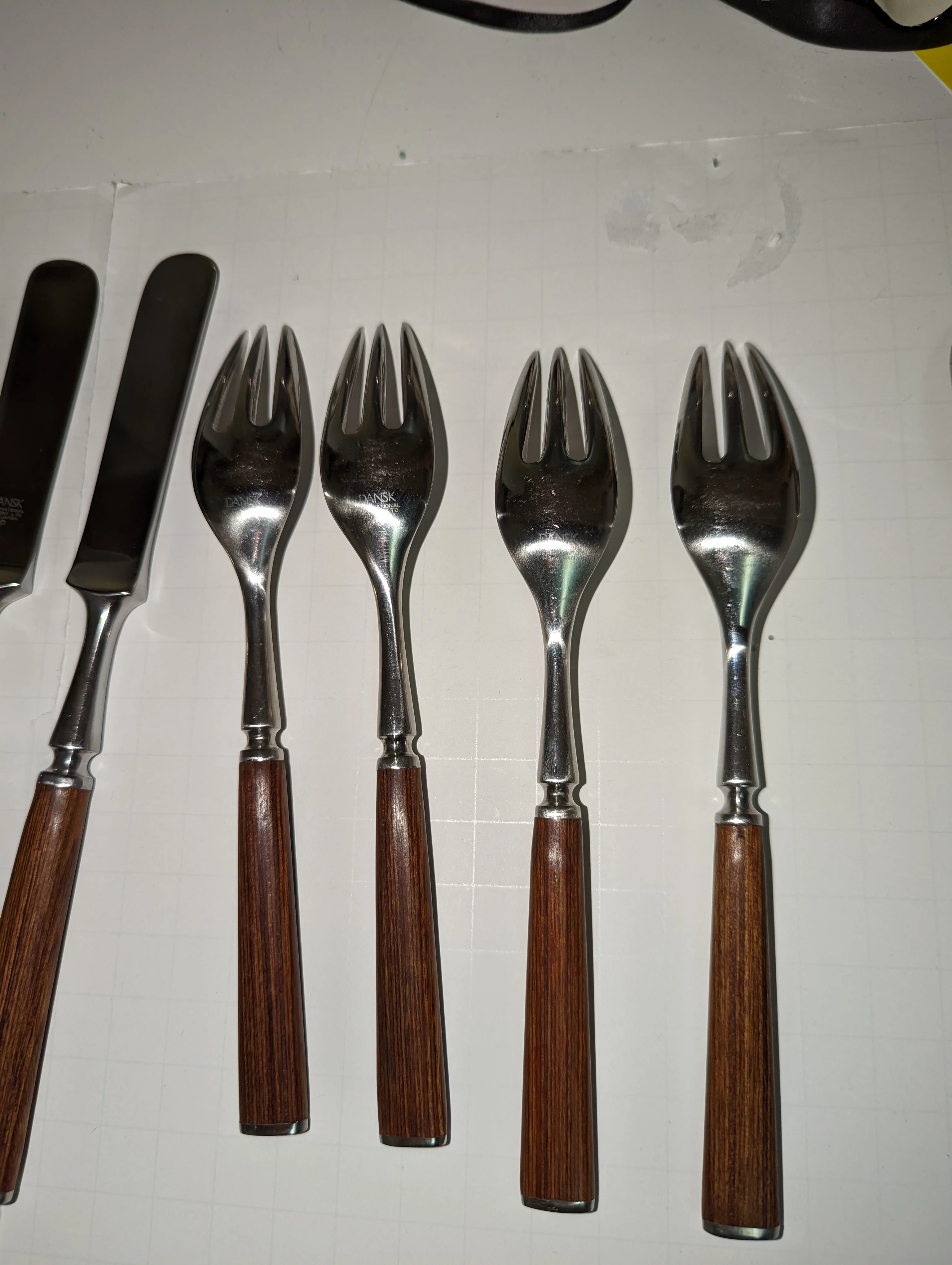 50s/60s Fjord Teak And Stainless Flatware 20 Piece Japan By Dansk - Image 11