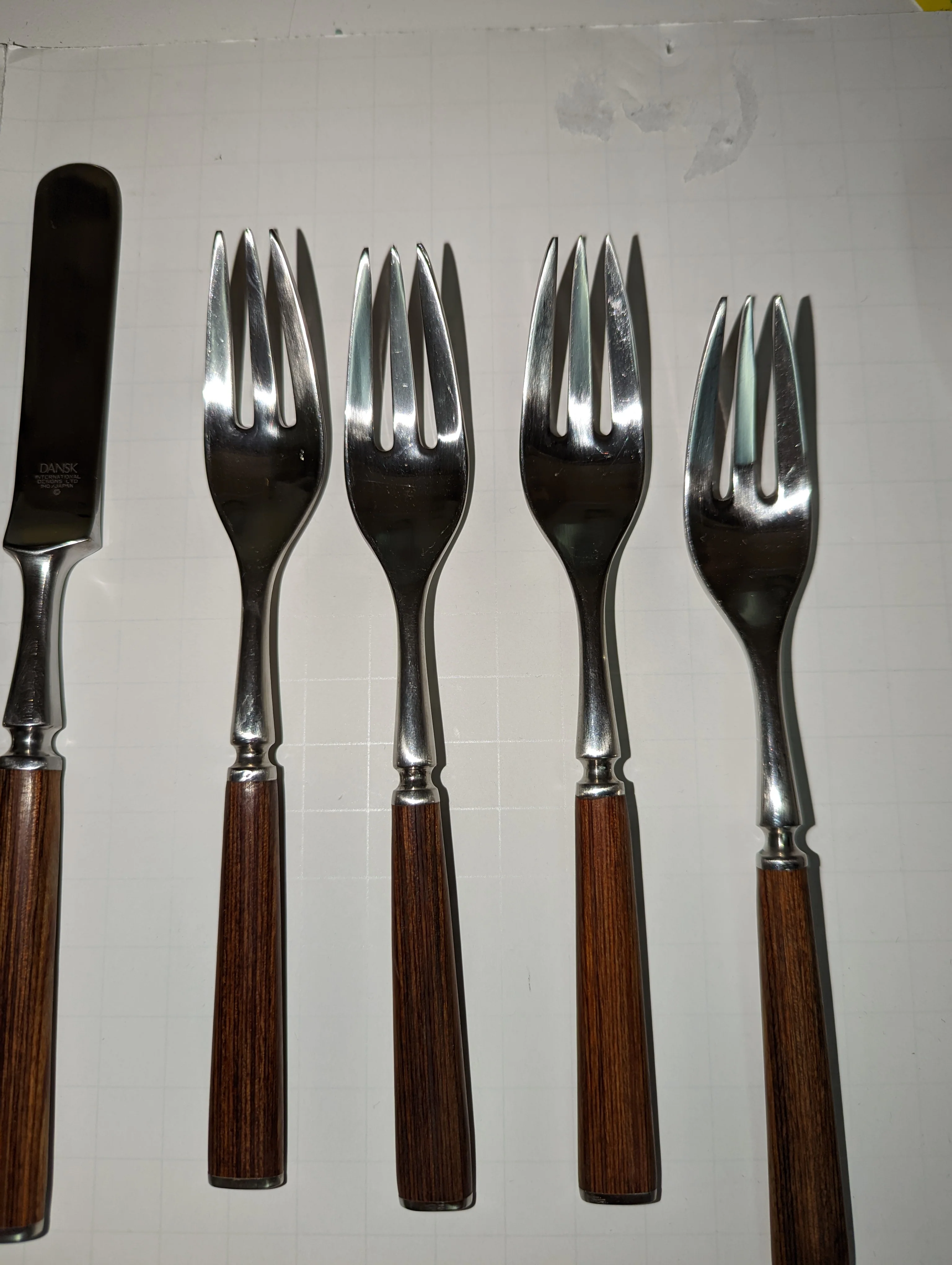 50s/60s Fjord Teak And Stainless Flatware 20 Piece Japan By Dansk - Image 16