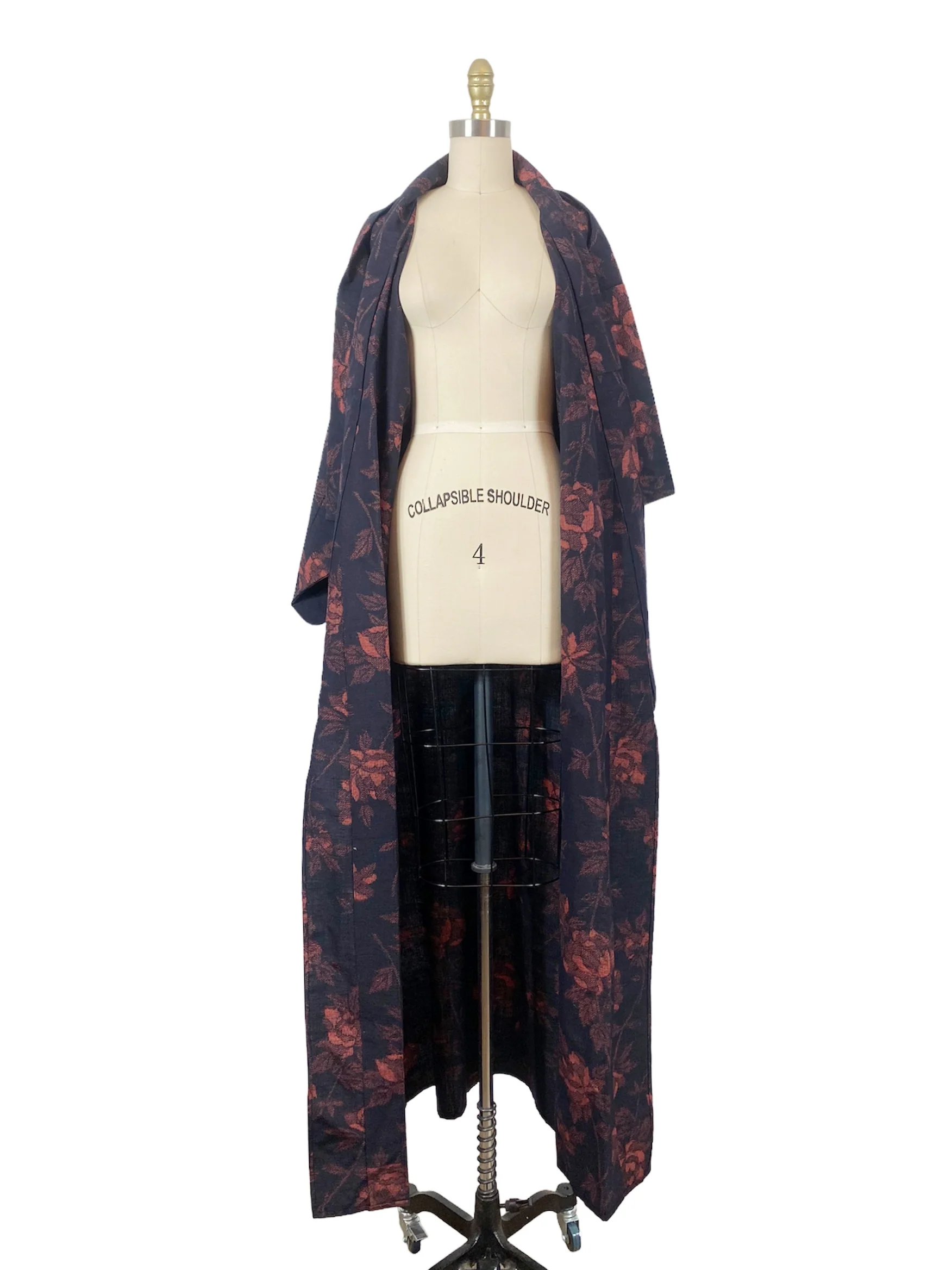 50s/60s Floral Robe - Image 7