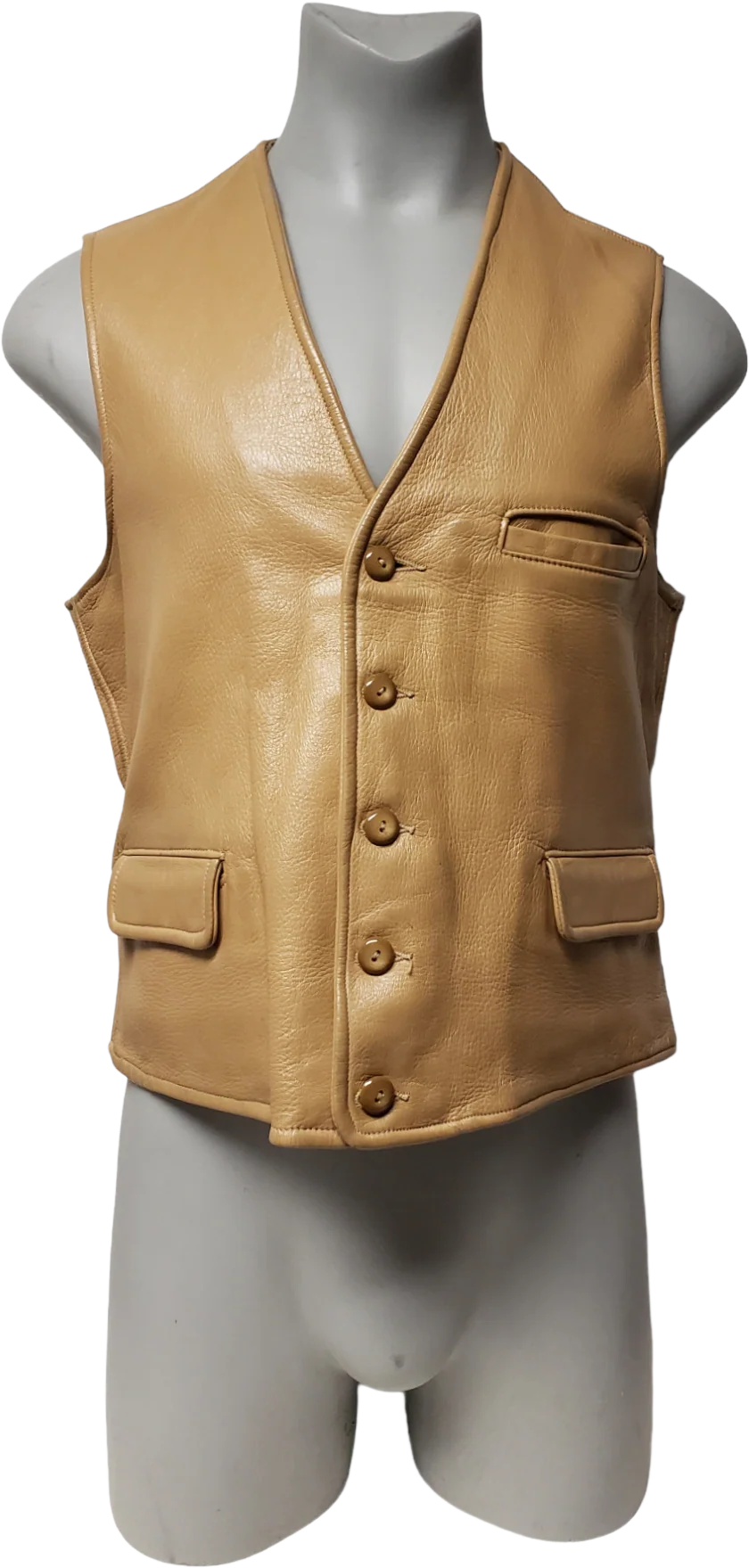 50s/60s Genuine Deerskin Vest By Custom Coat Co., Inc.