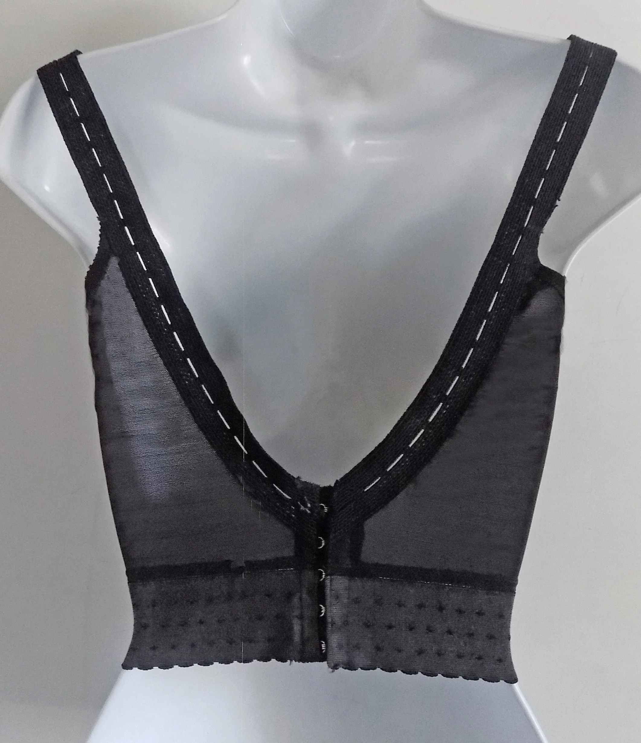50s-60s Long Line Bra Corset Merry Widow Betty Page Lingerie 36b Pointy Bustier Sexy Vixen Rockabilly Pin Up by Warner's - Image 2