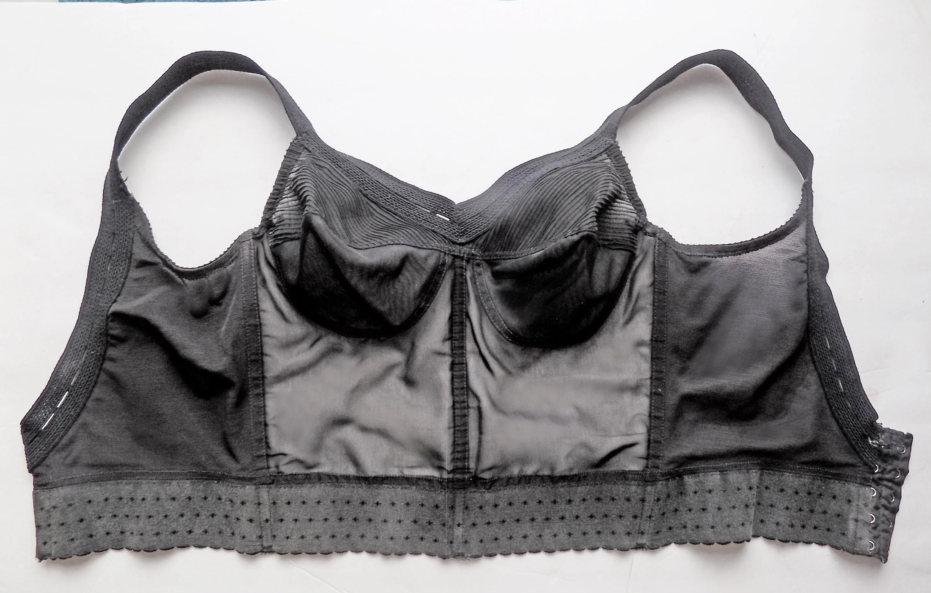 50s-60s Long Line Bra Corset Merry Widow Betty Page Lingerie 36b Pointy Bustier Sexy Vixen Rockabilly Pin Up by Warner's - Image 3