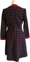 50s/60s Polka Dot Mod Polka Dot Dress - Image 2