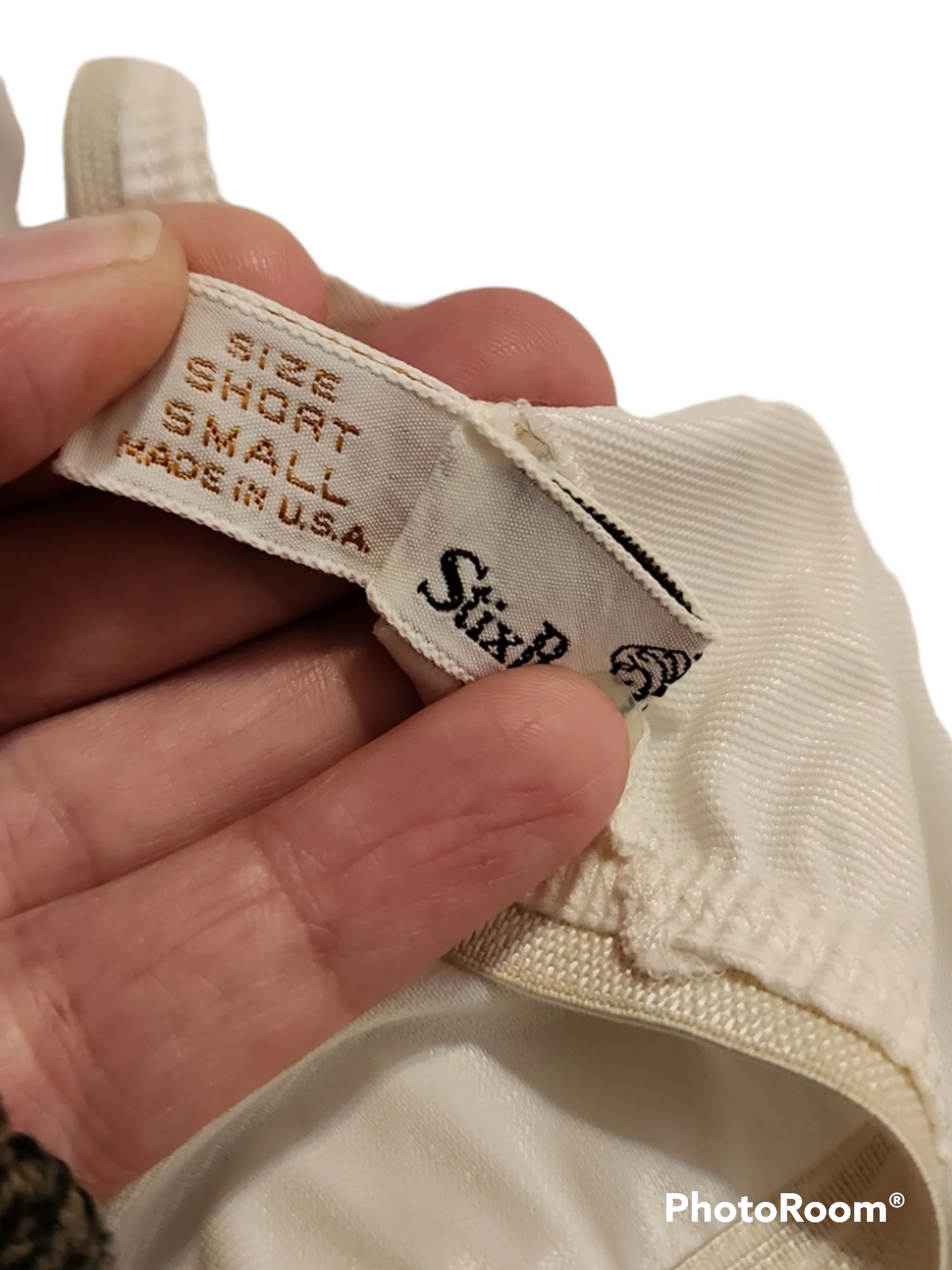 50s/60s Sweet White Silky And Lace Mini Half Slip By Stix Baer & Fuller - Image 5