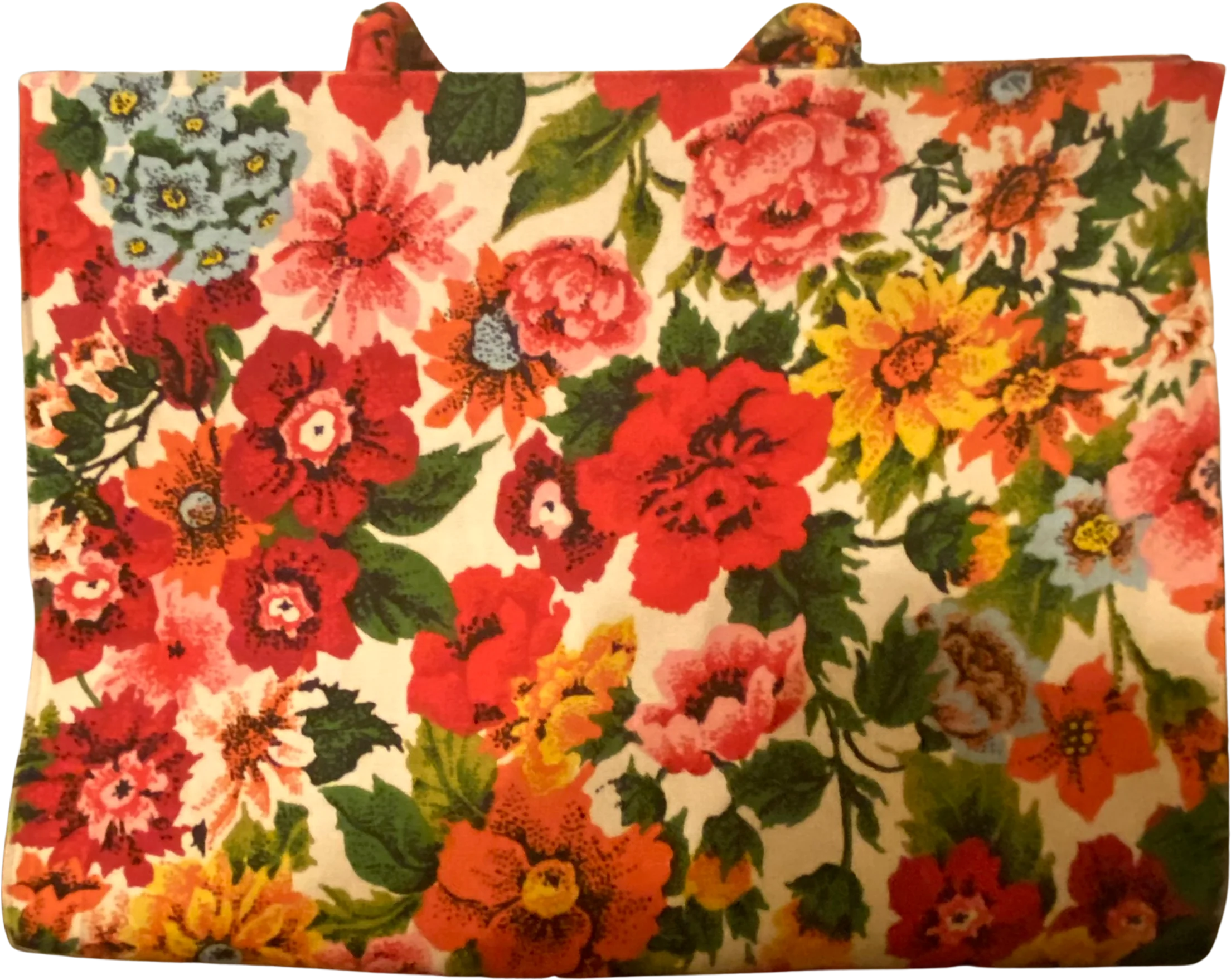 50s/60s Vtg Mid Century Floral Purse Highly Collectible By Margaret Smith Gardener, Maine
