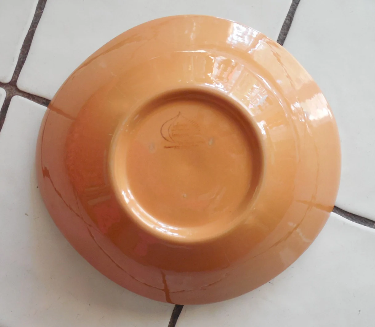 50s Atomic Serving Bowl by Ben Seibel Iroquois Harvest Time Informal Fruit Bowl by Ben Seibel - Image 3