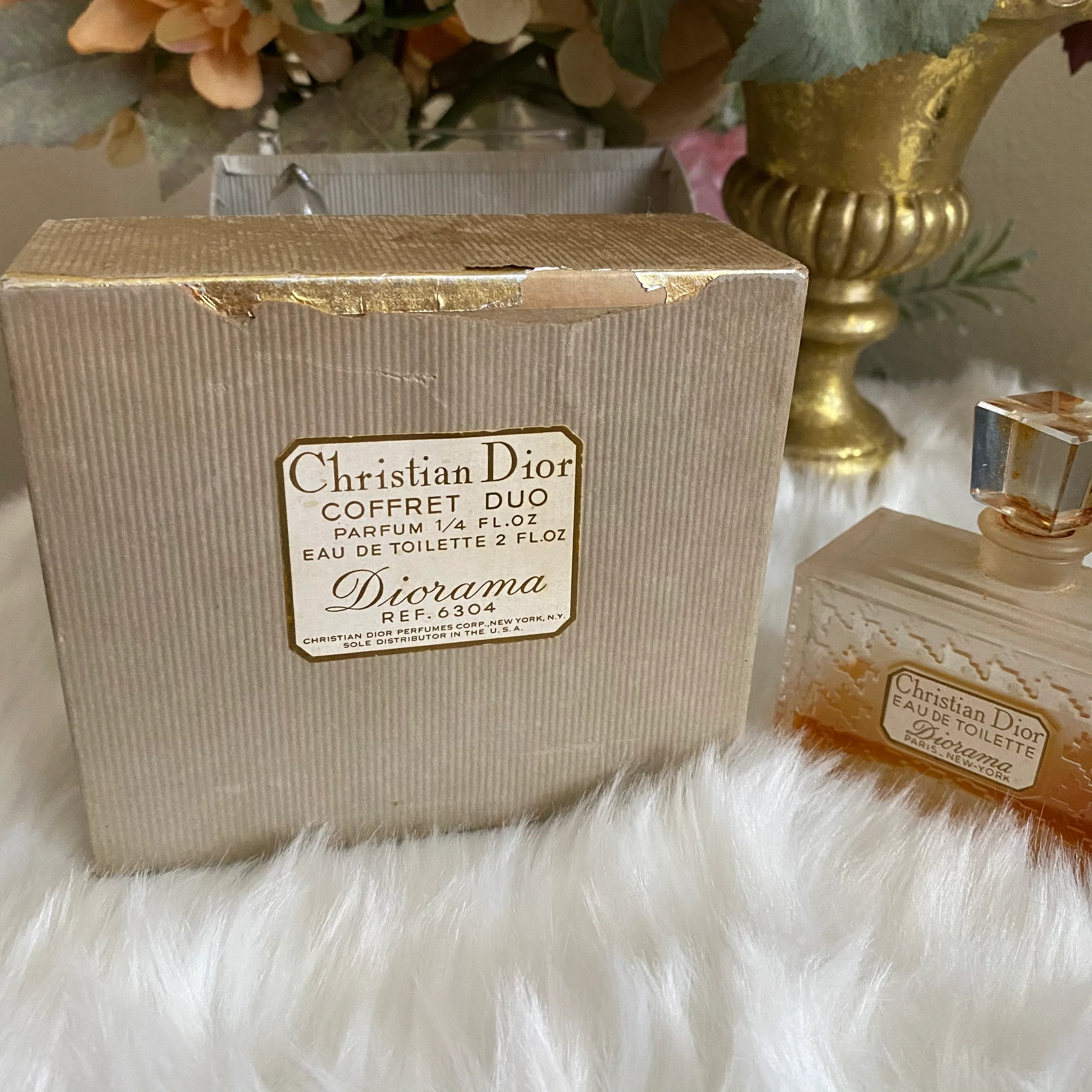 50s Christian Dior 1950 Coffret Duo Parfume Ref. 6304 By Christian Dior - Image 17