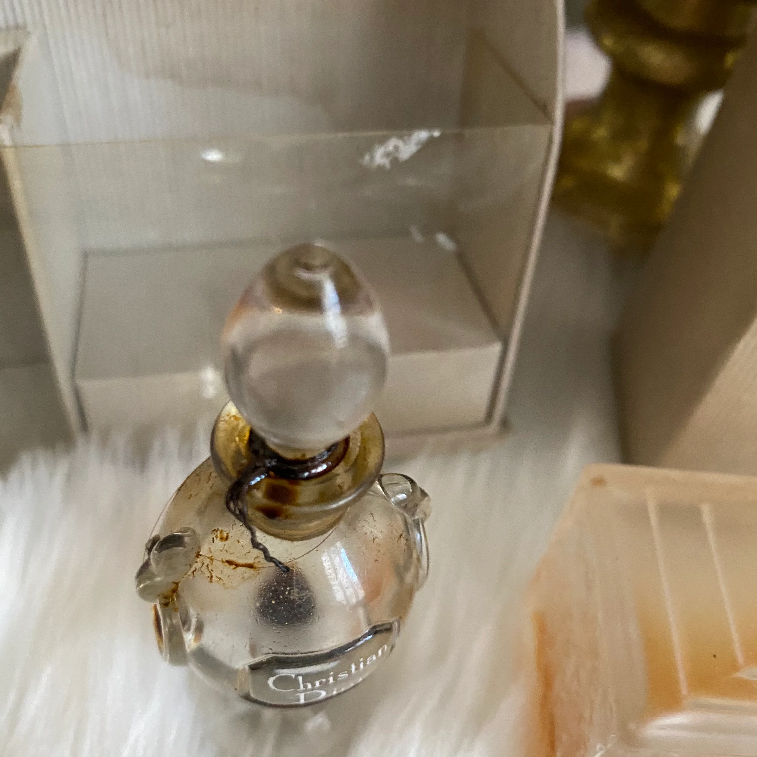 50s Christian Dior 1950 Coffret Duo Parfume Ref. 6304 By Christian Dior - Image 5