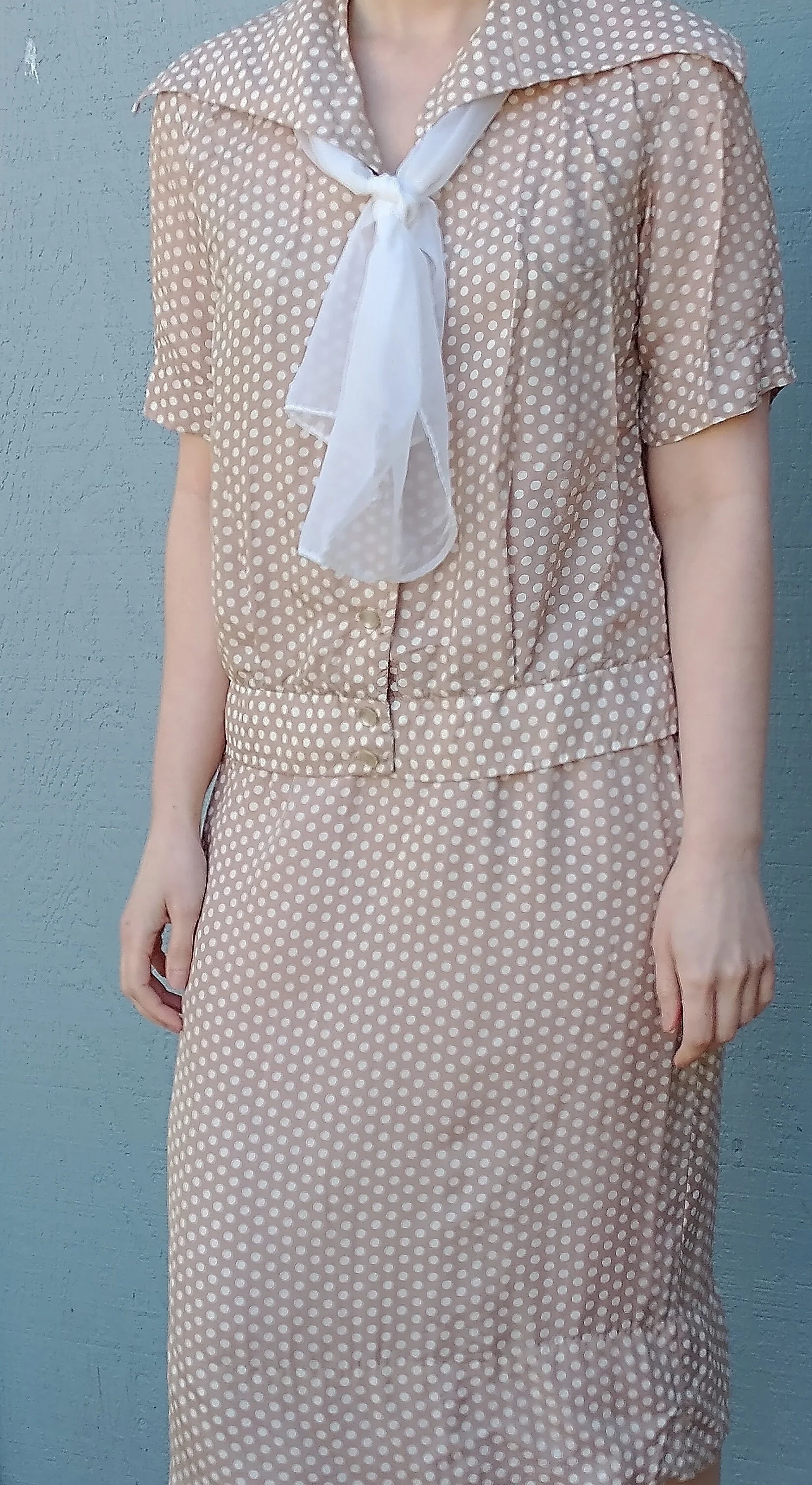50s Darling Skirt and Blouse Rockabilly Women's Small by Hollywood Casuals - Image 3