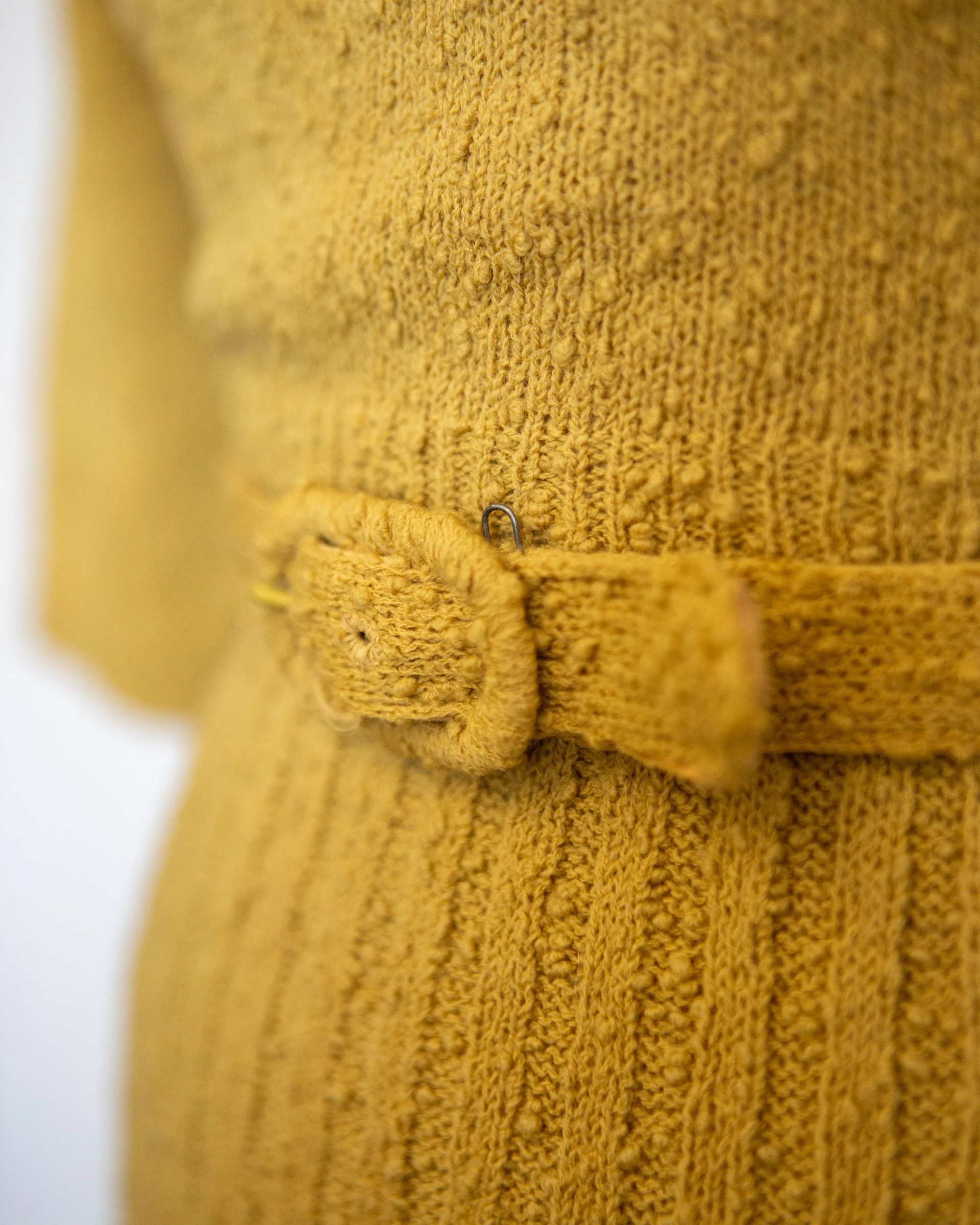 50s Flare Knit Dress By Lass O' Scotland - Image 10