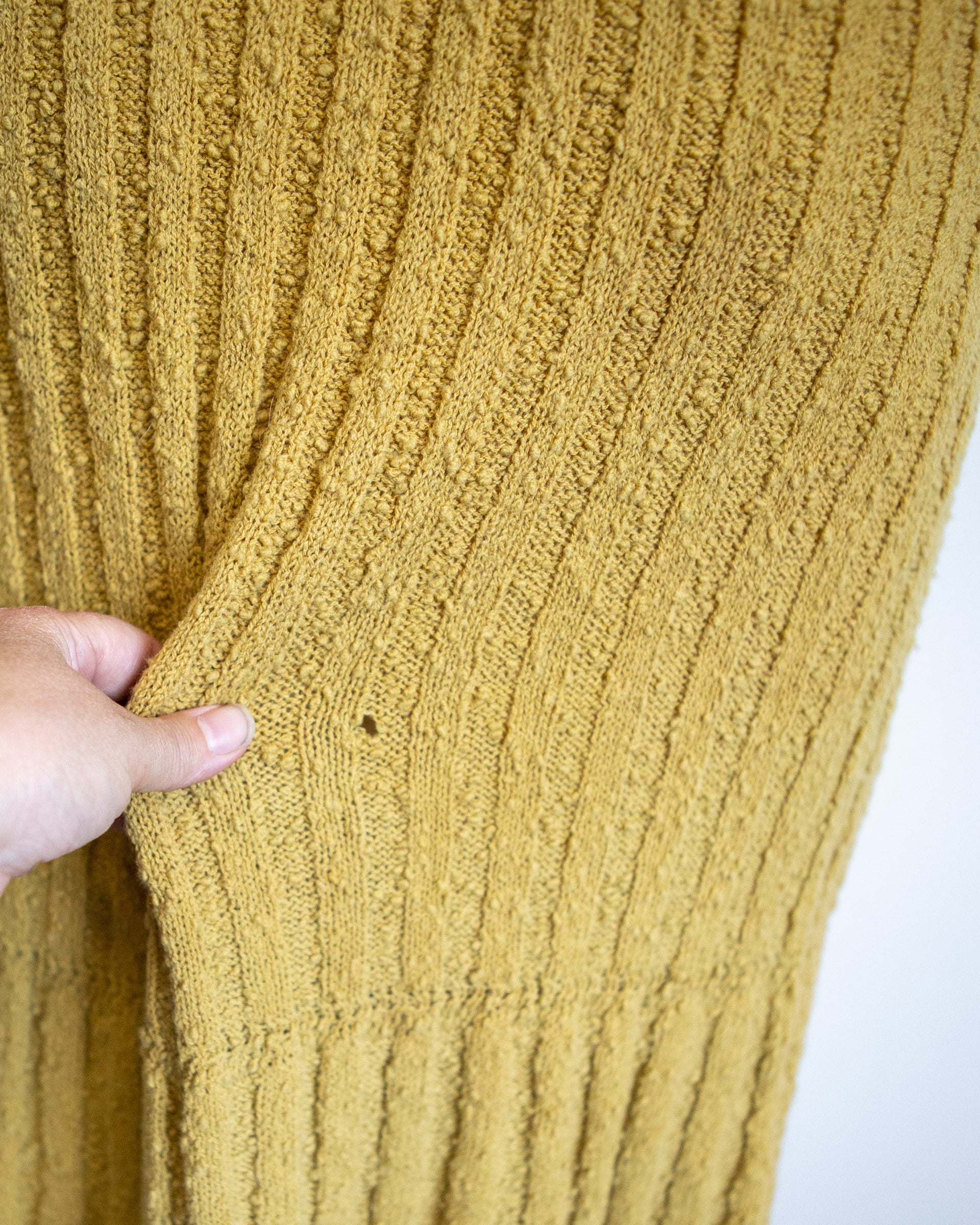 50s Flare Knit Dress By Lass O' Scotland - Image 8