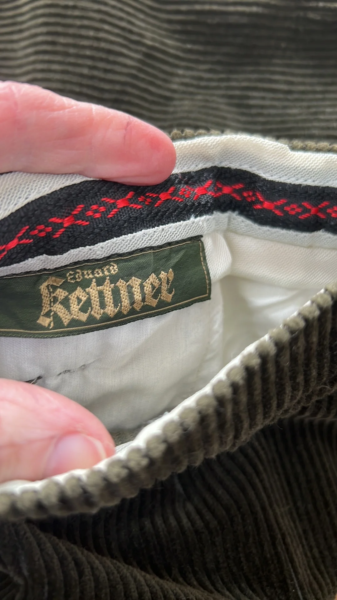 50s German Mens Trachten Knickers Octoberfest By Kettner - Image 4