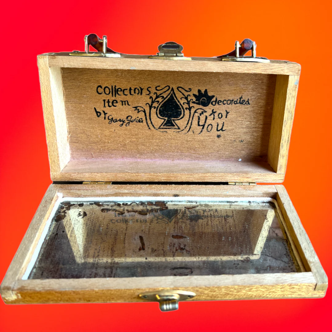 50s Horse Carraige Stars Wooden Box Handbag Purse By Gary Gail - Image 8
