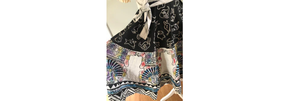 50s Hand Painted Circle Skirt - Image 4
