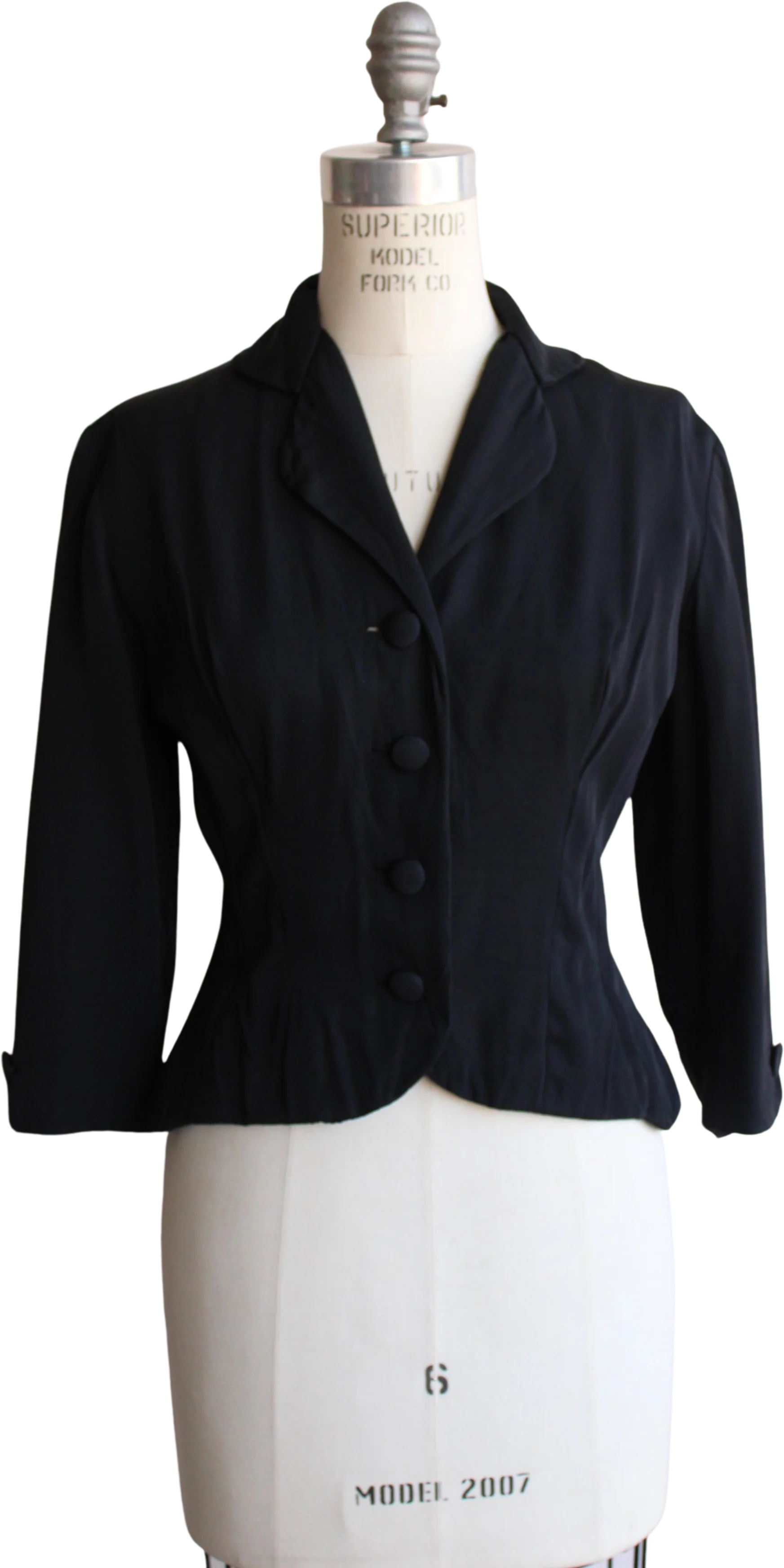 50s New Look Black Jacket