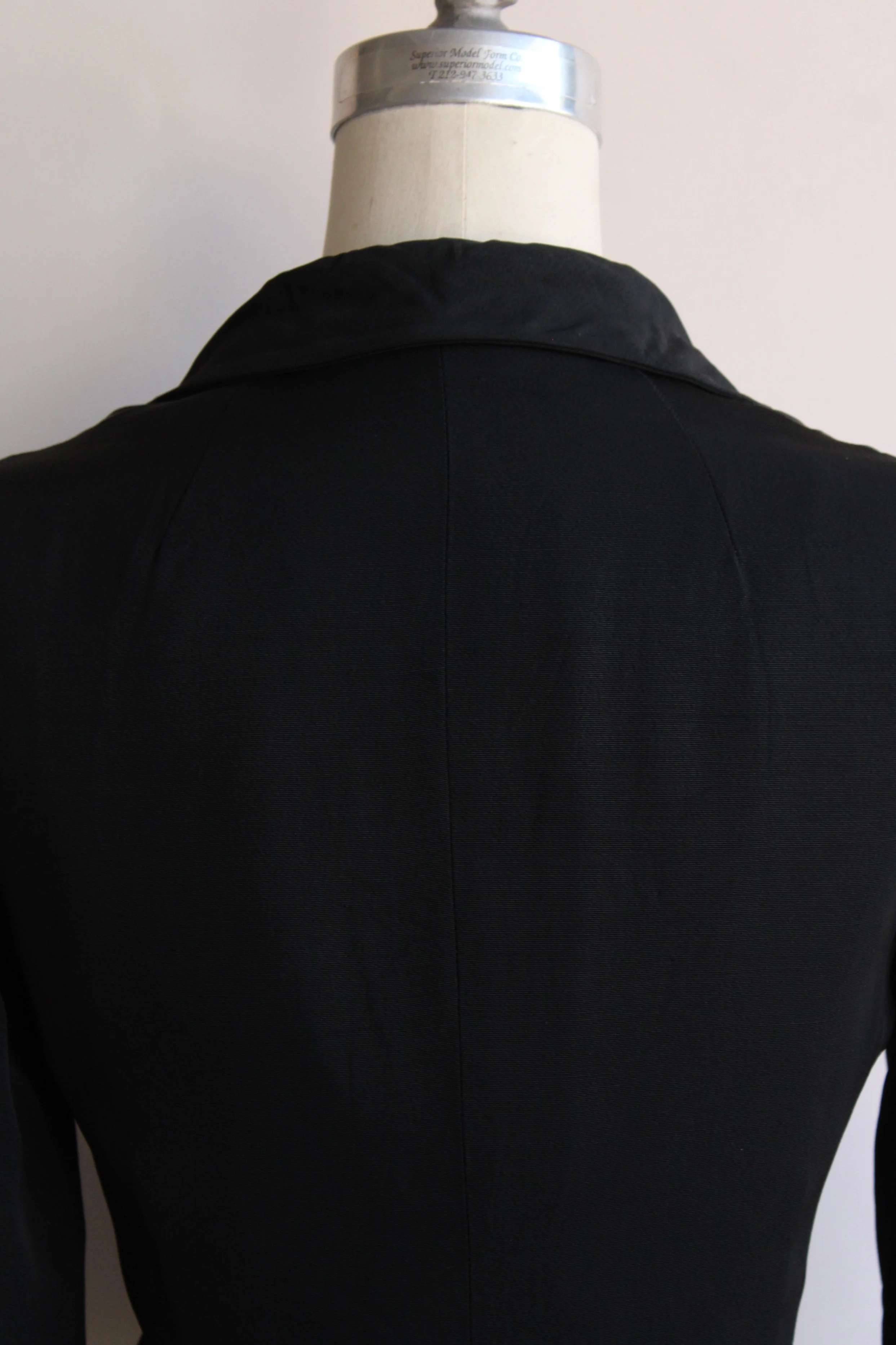 50s New Look Black Jacket - Image 10