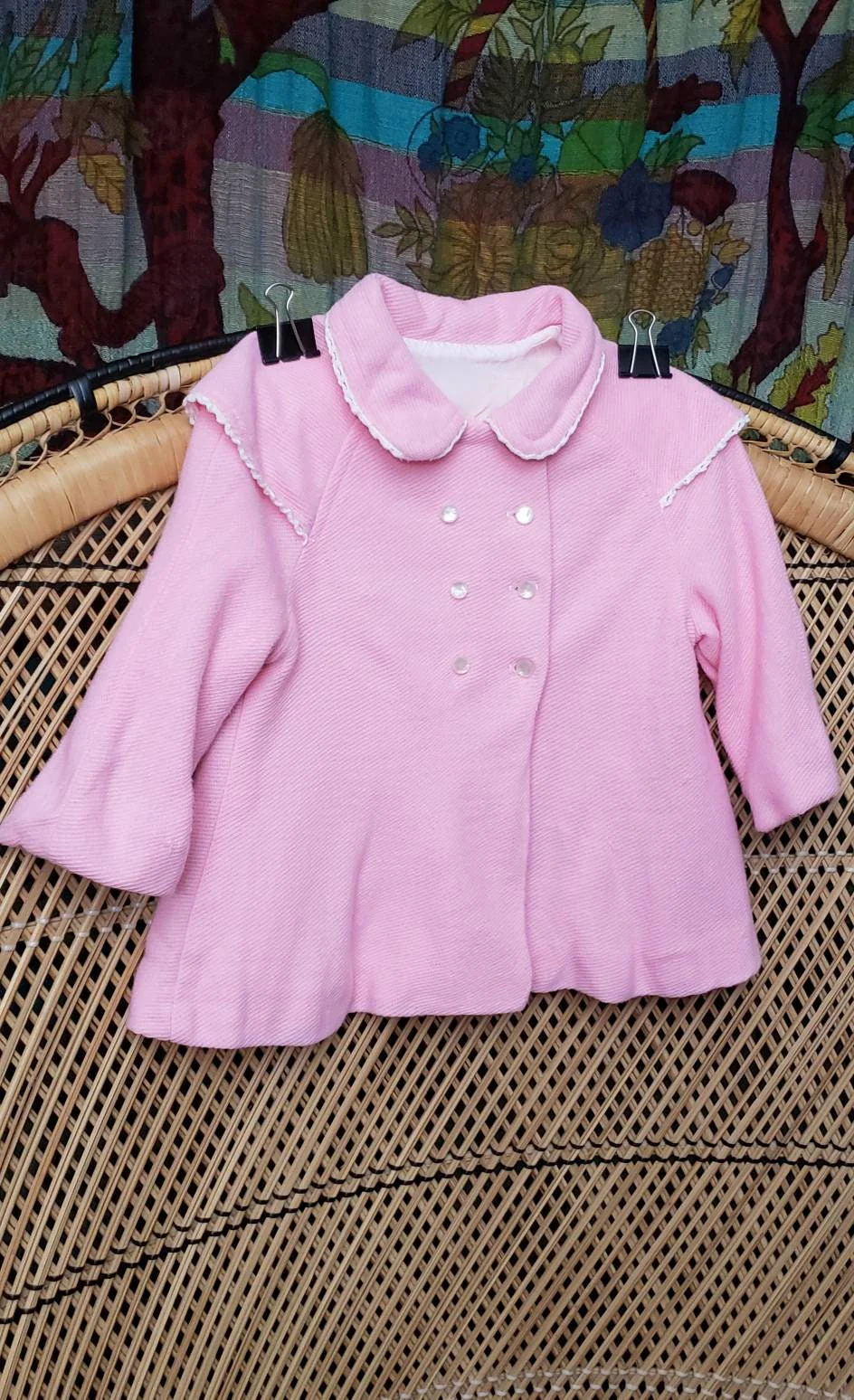 50s Pink Girls Coat - Image 3