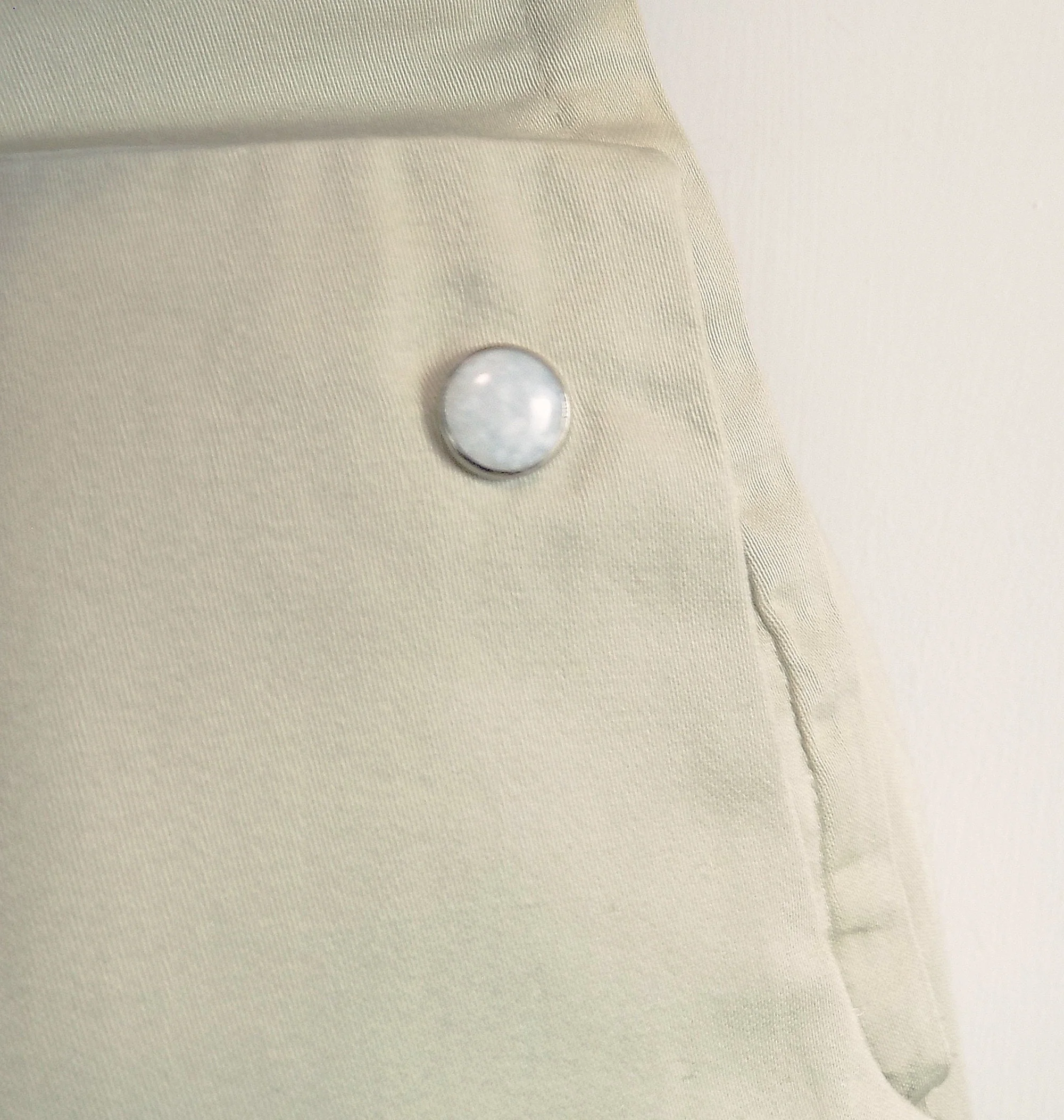 50s Rex Bell Western Pants with Mother of Pearl Snaps and Buckle M Cotton Side Metal Zipper No Hem - Image 4