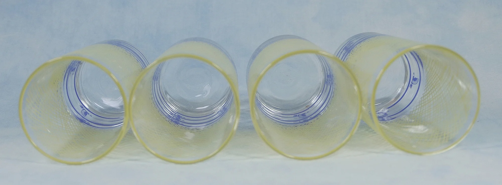 50s Richfield Oil Eagle Libbey Safedge Glasses In Box By Libbey - Image 6