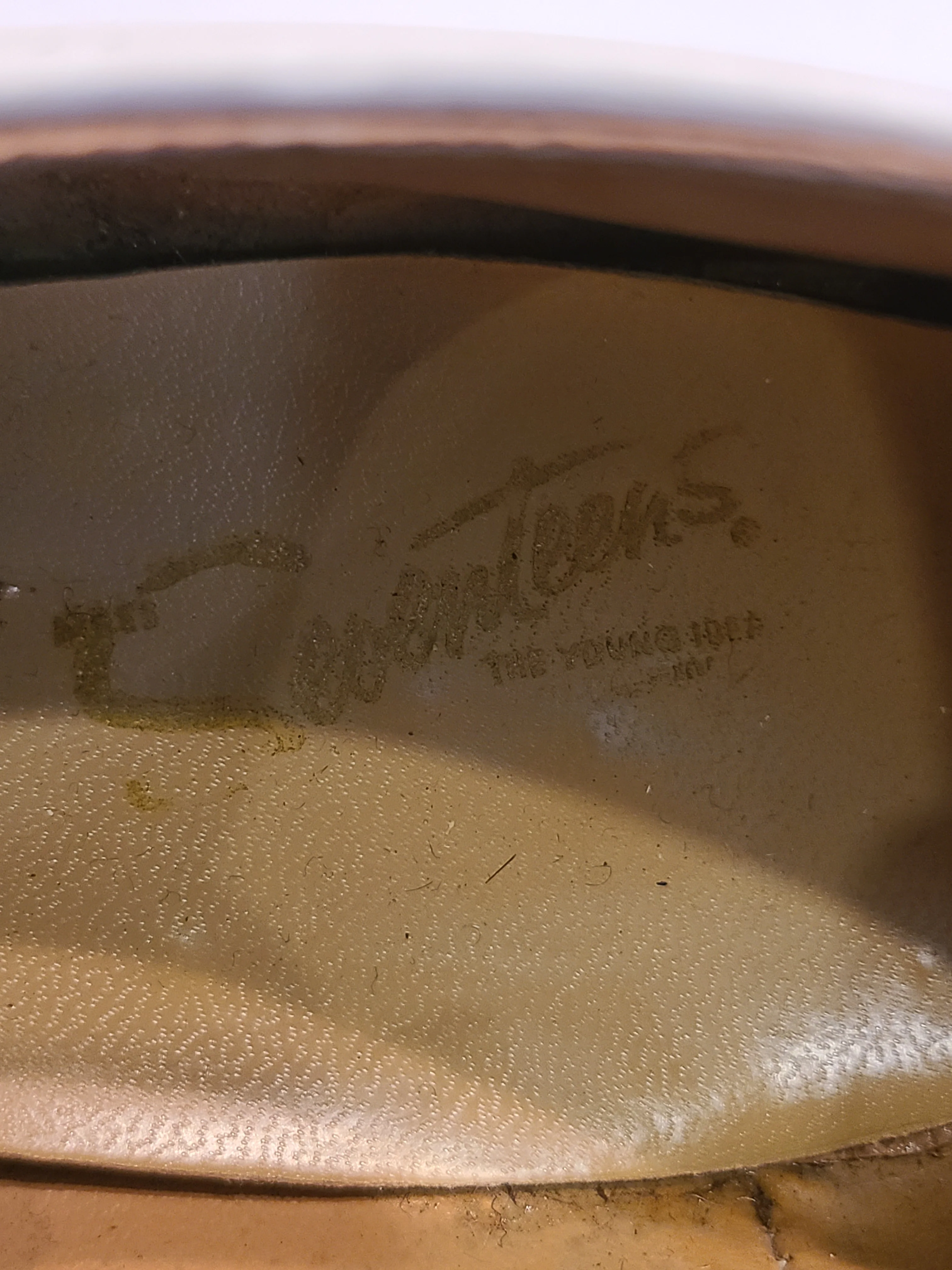 50s Saddle Shoes 8 1/2 White Sole Leather Cheerleader By Seventeens - Image 8