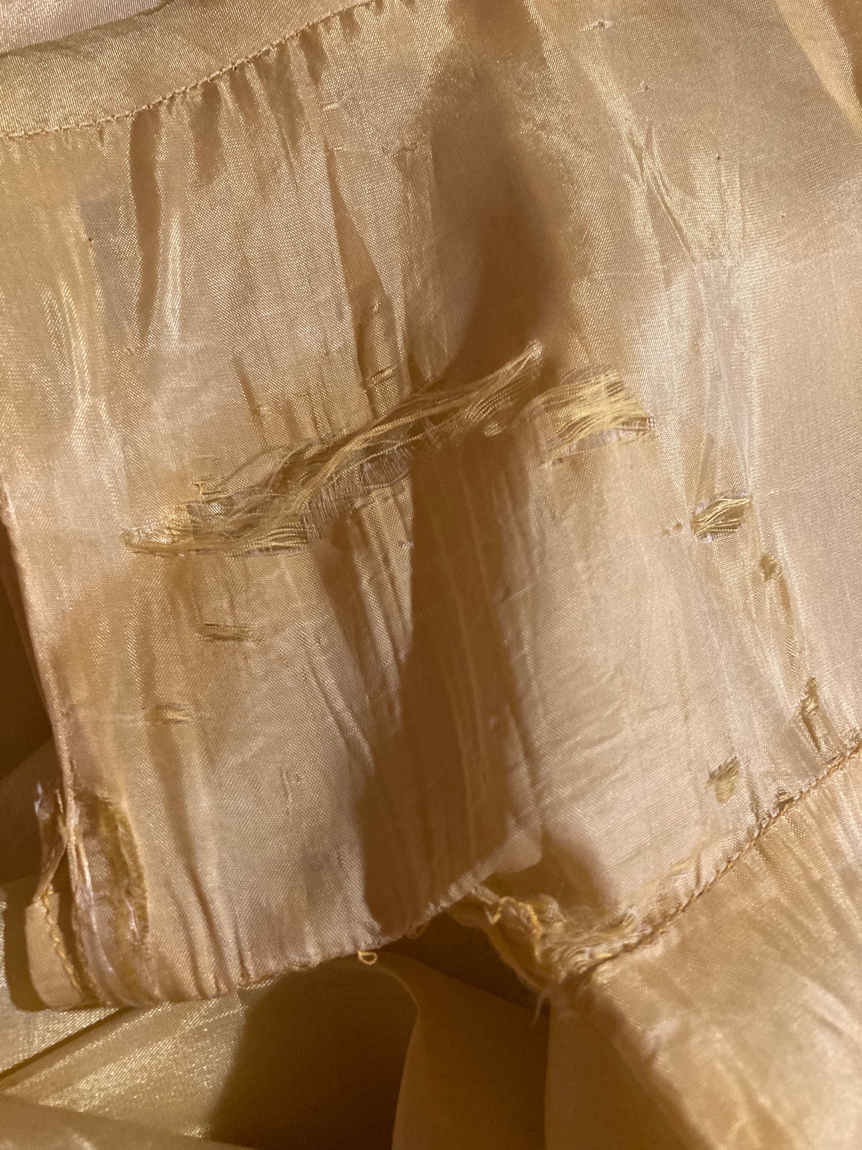 50s Sheer Organza Party Dress - Image 5