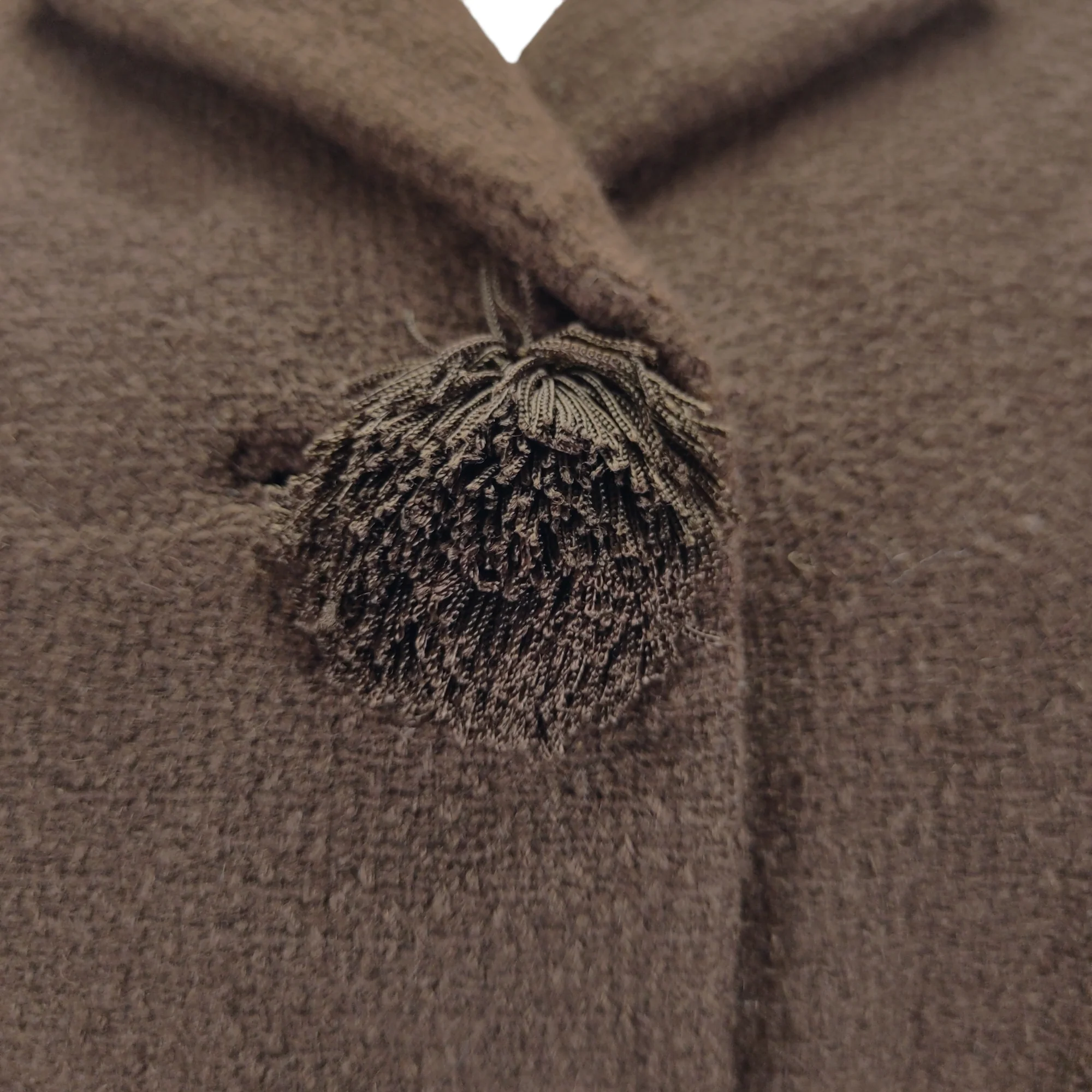 50s Tasselled Button Wool Tweed Notch Lapel Blazer - Image 3