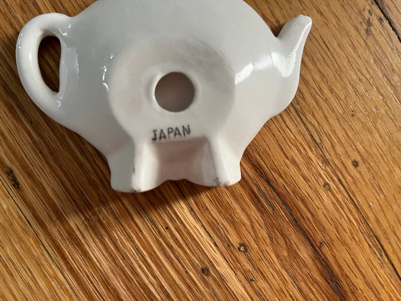 50s Tea Bag Holder "for A Cute Bag" With Smoking Lady - Image 4