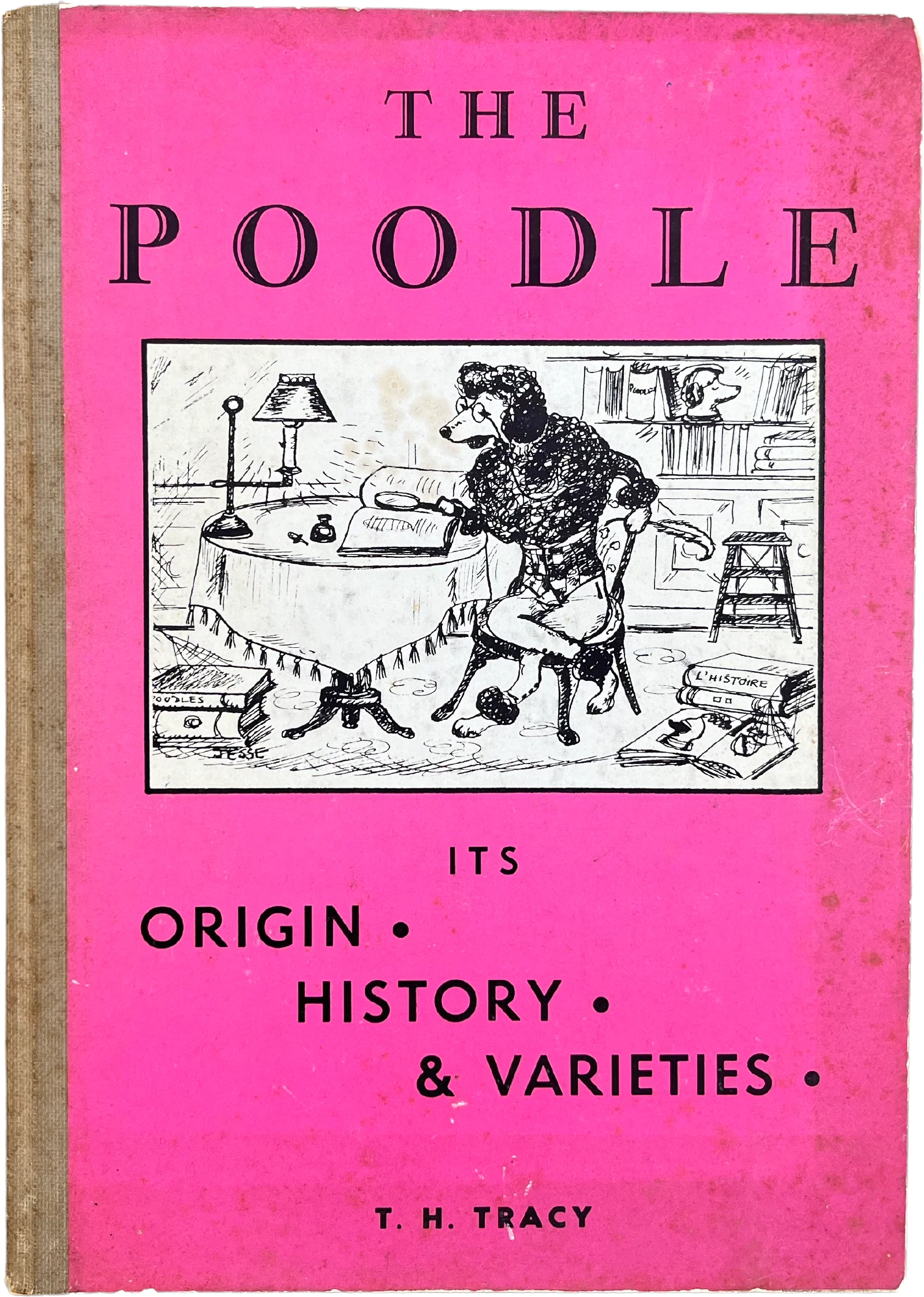 50s The Poodle: Its Origin History And Varieties Book by TH Tracy