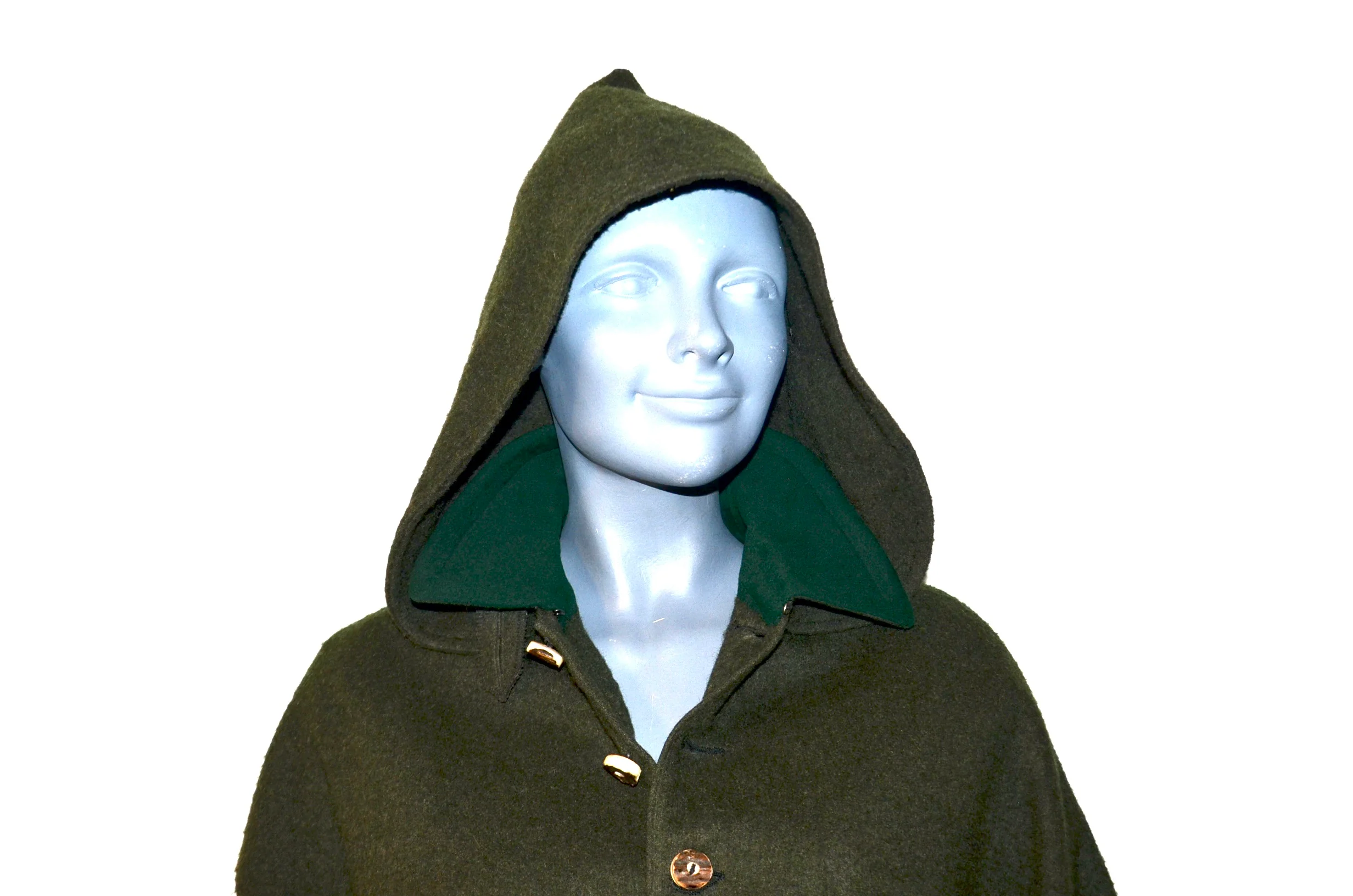 50s Traditional Trachten Cape With Pointy Hood By Karl Kettl - Image 11