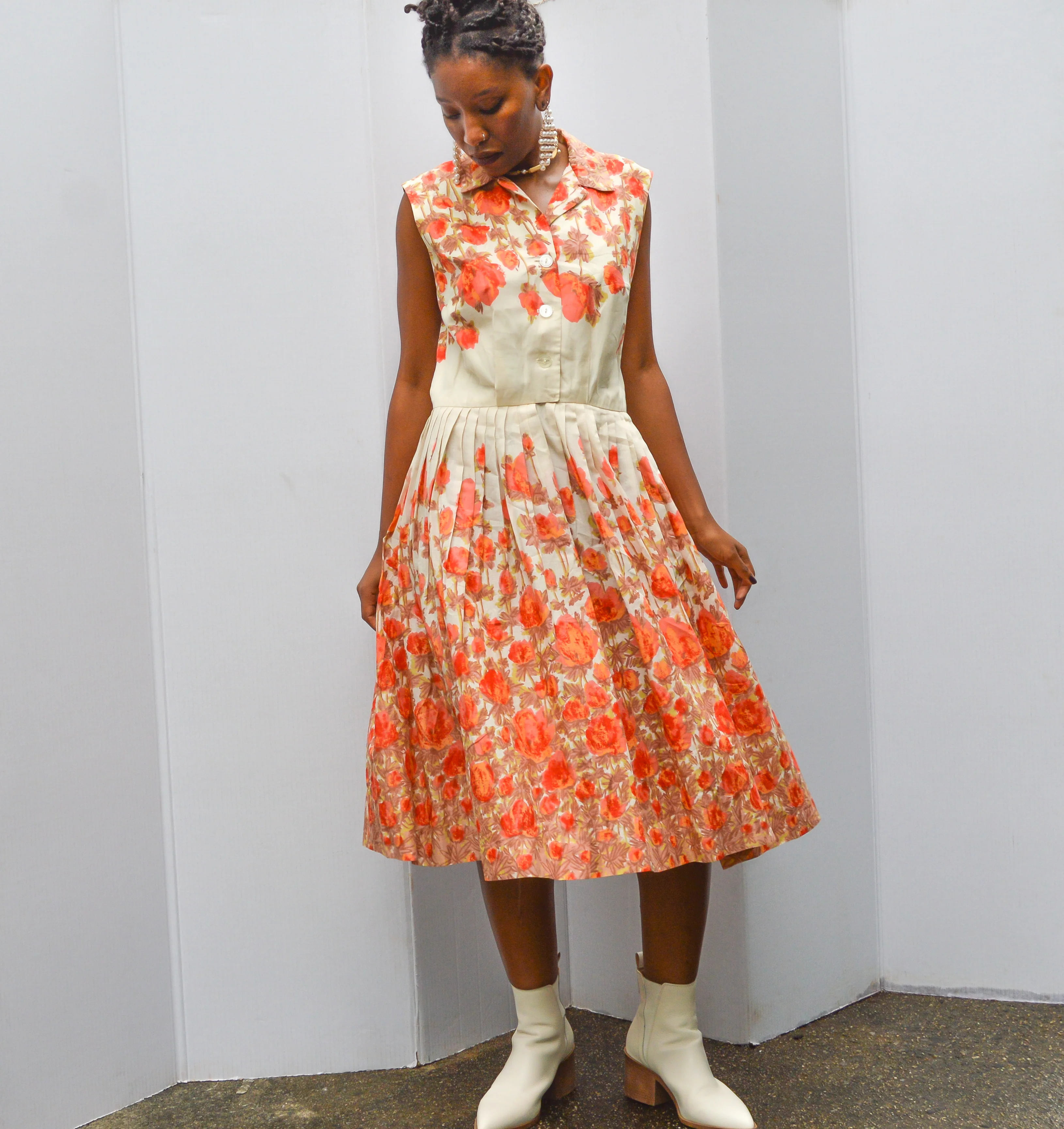 50s Vintage Harper Dress - Image 5