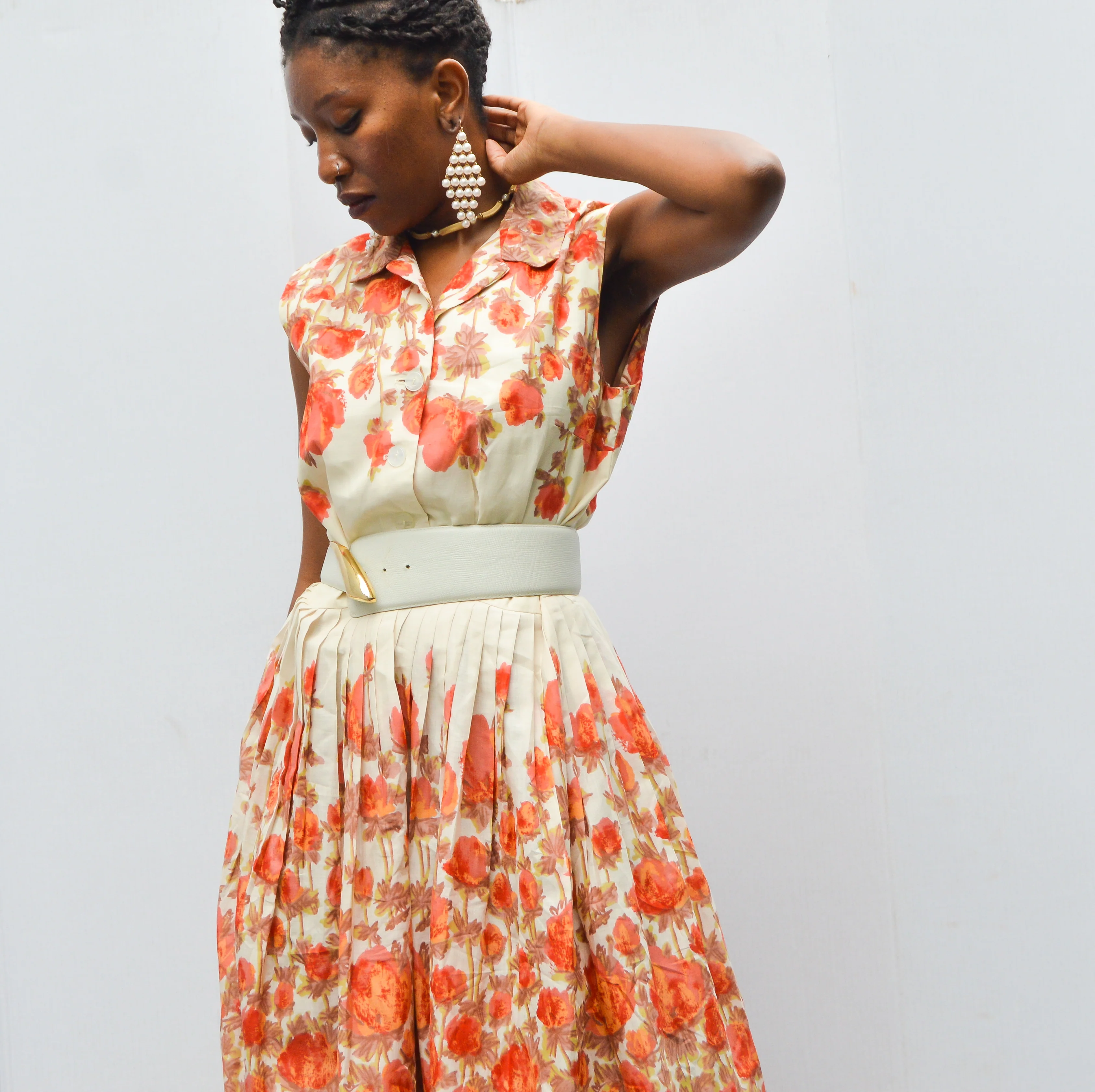 50s Vintage Harper Dress - Image 6