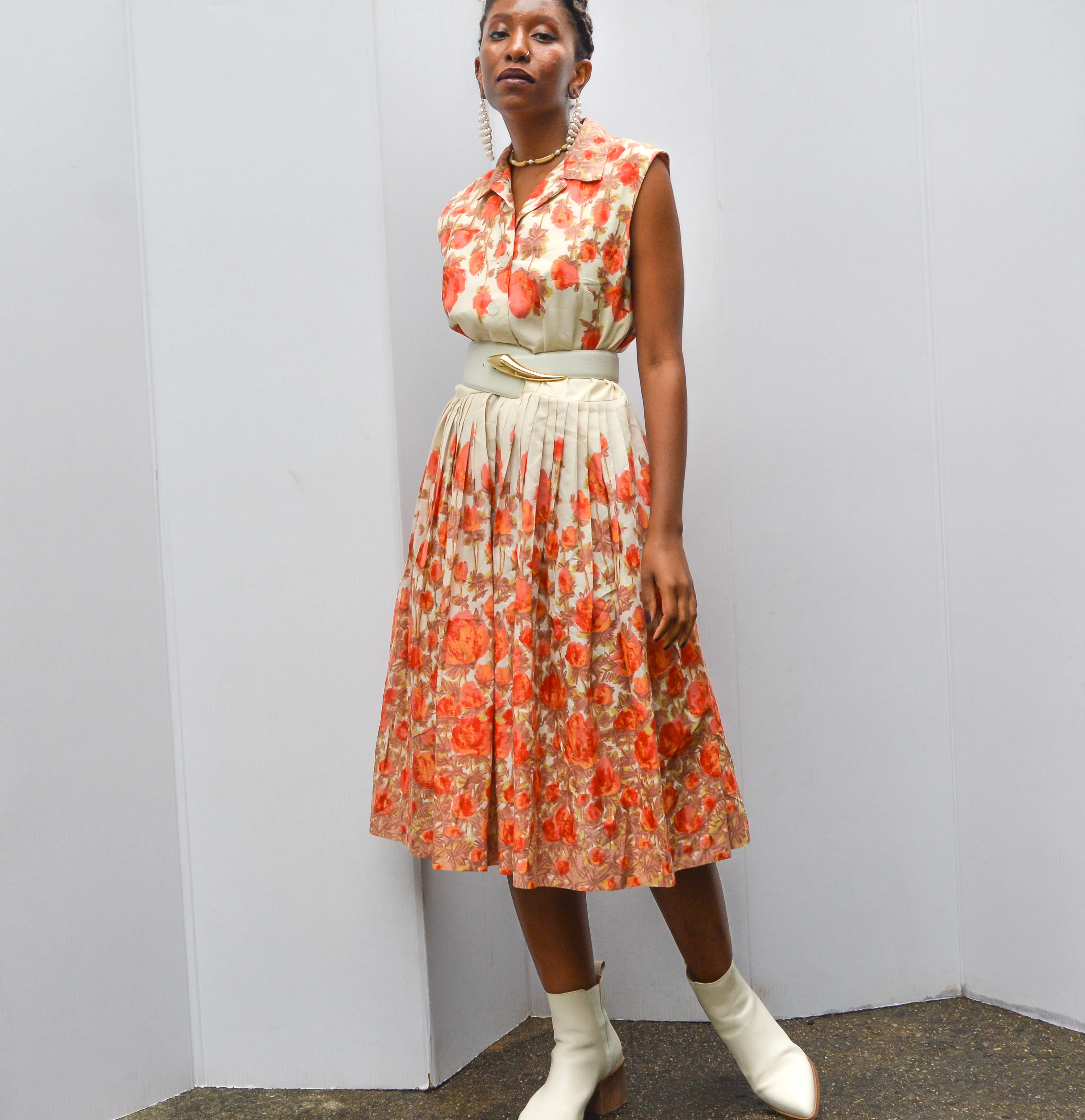 50s Vintage Harper Dress - Image 7