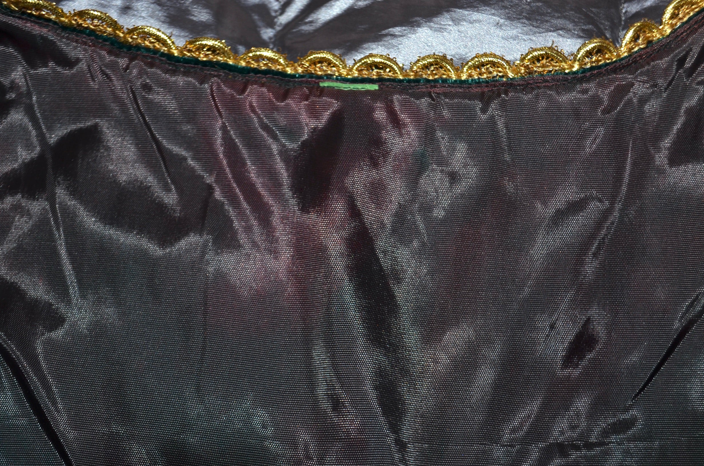 60s Jeannie Harem Velvet Vest. Party Burlesque, - Image 7