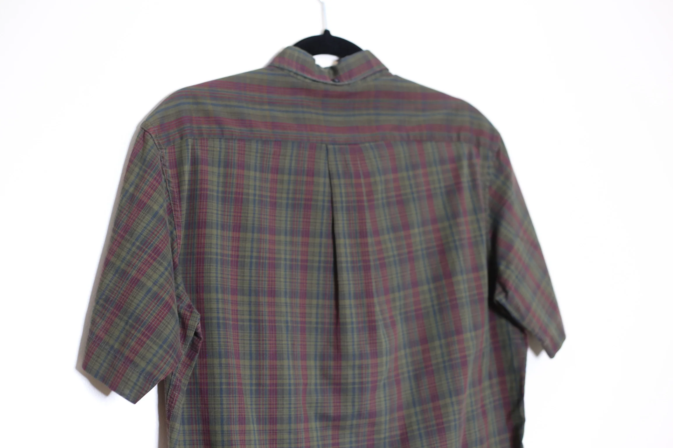60s/70s 60s Mcgregor Golden Key Plaid Polo Shirt By Mcgregor Golden Key - Image 9