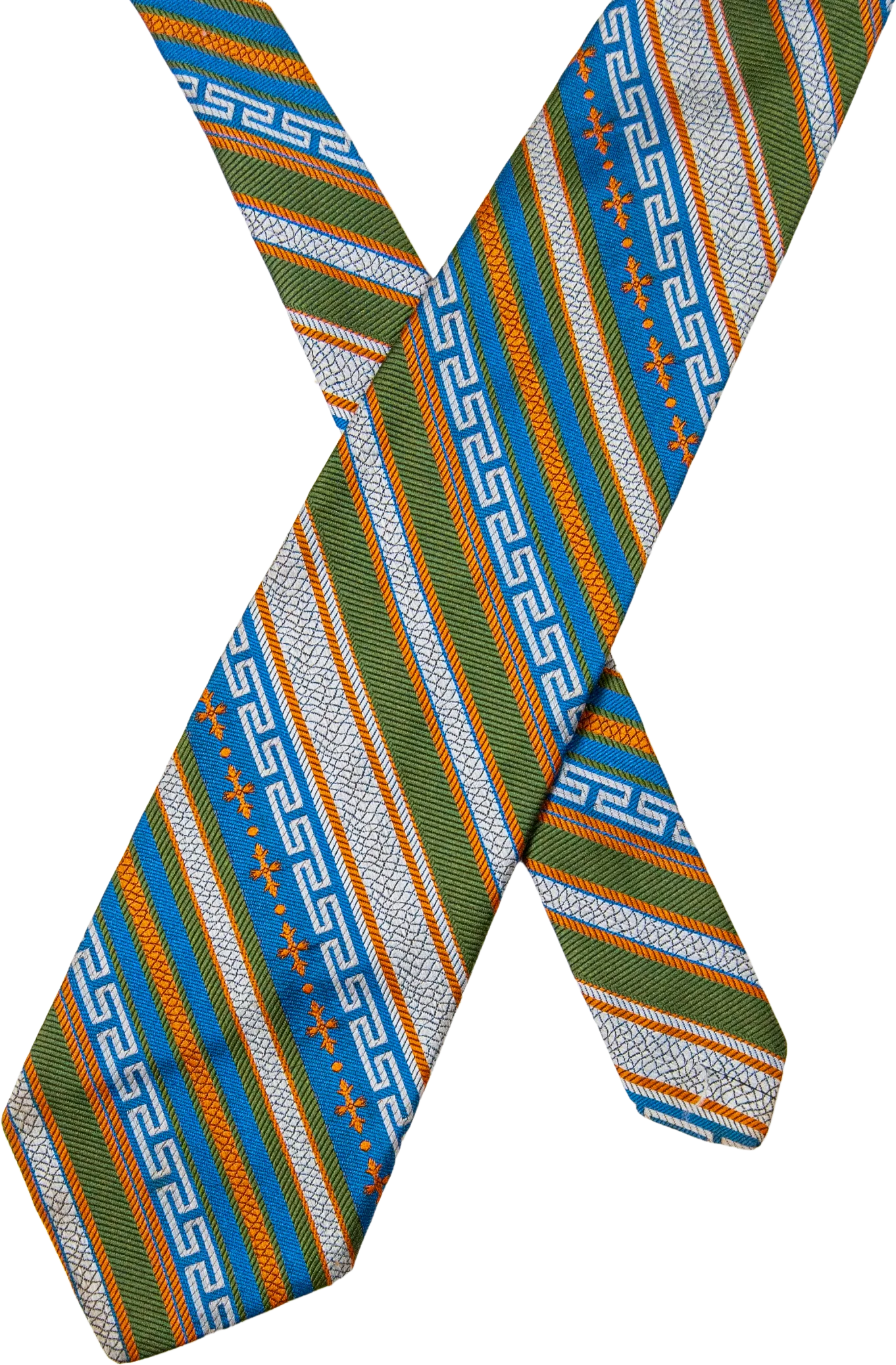60s/70s Abstract Grecian Style Tie By Penneys