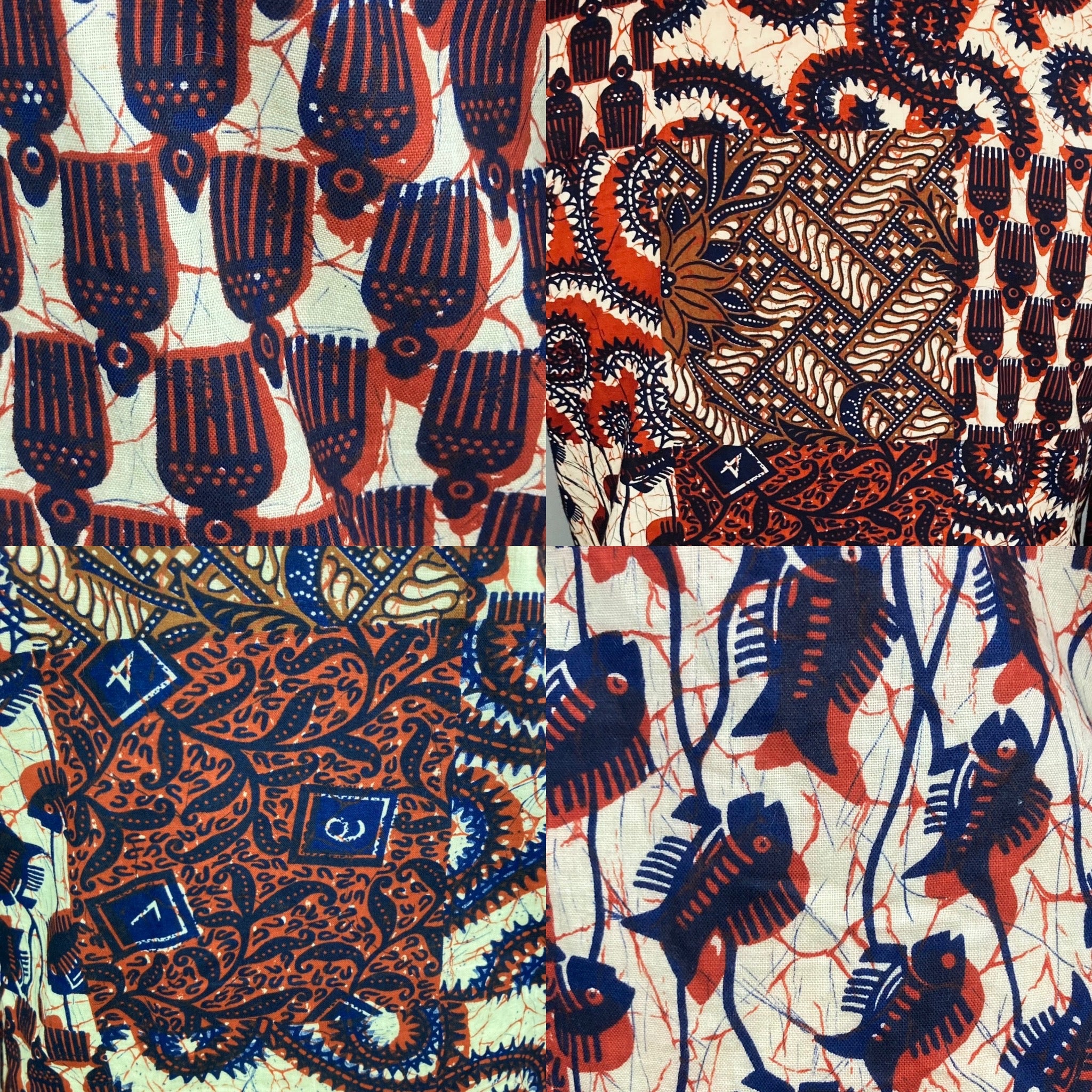 60s/70s Geometrical Print Button Down Shirt by Jcpenny - Image 3
