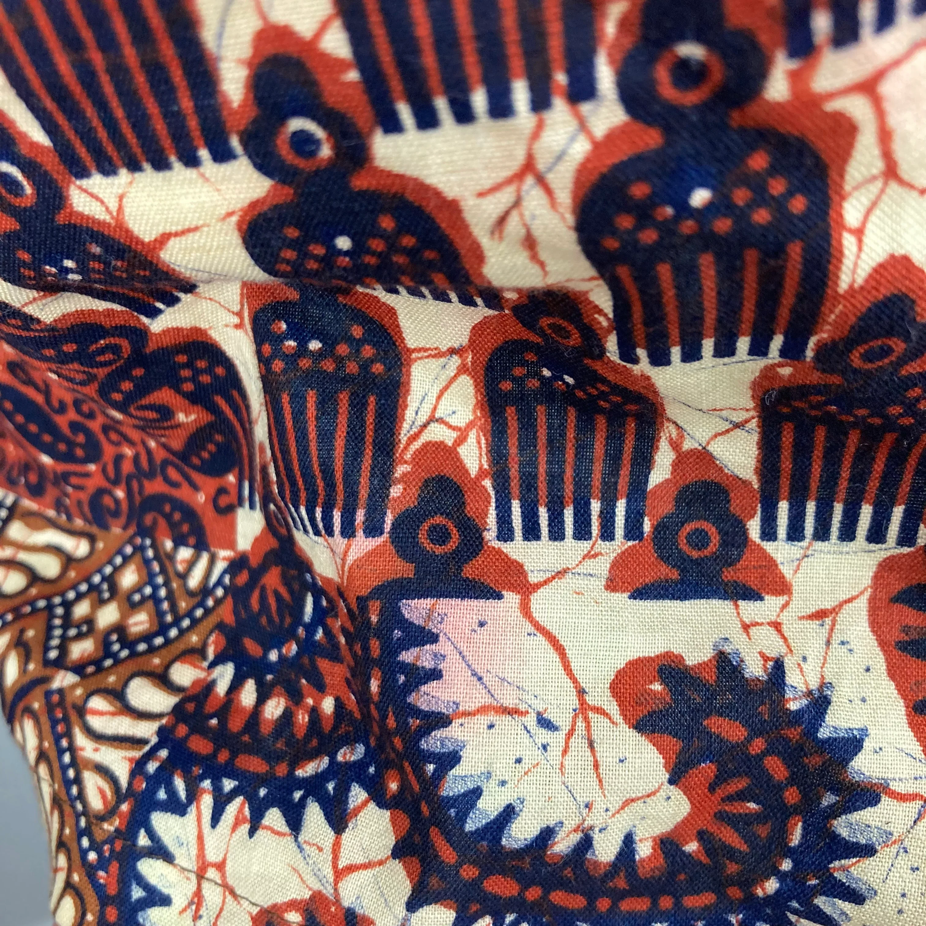 60s/70s Geometrical Print Button Down Shirt by Jcpenny - Image 7