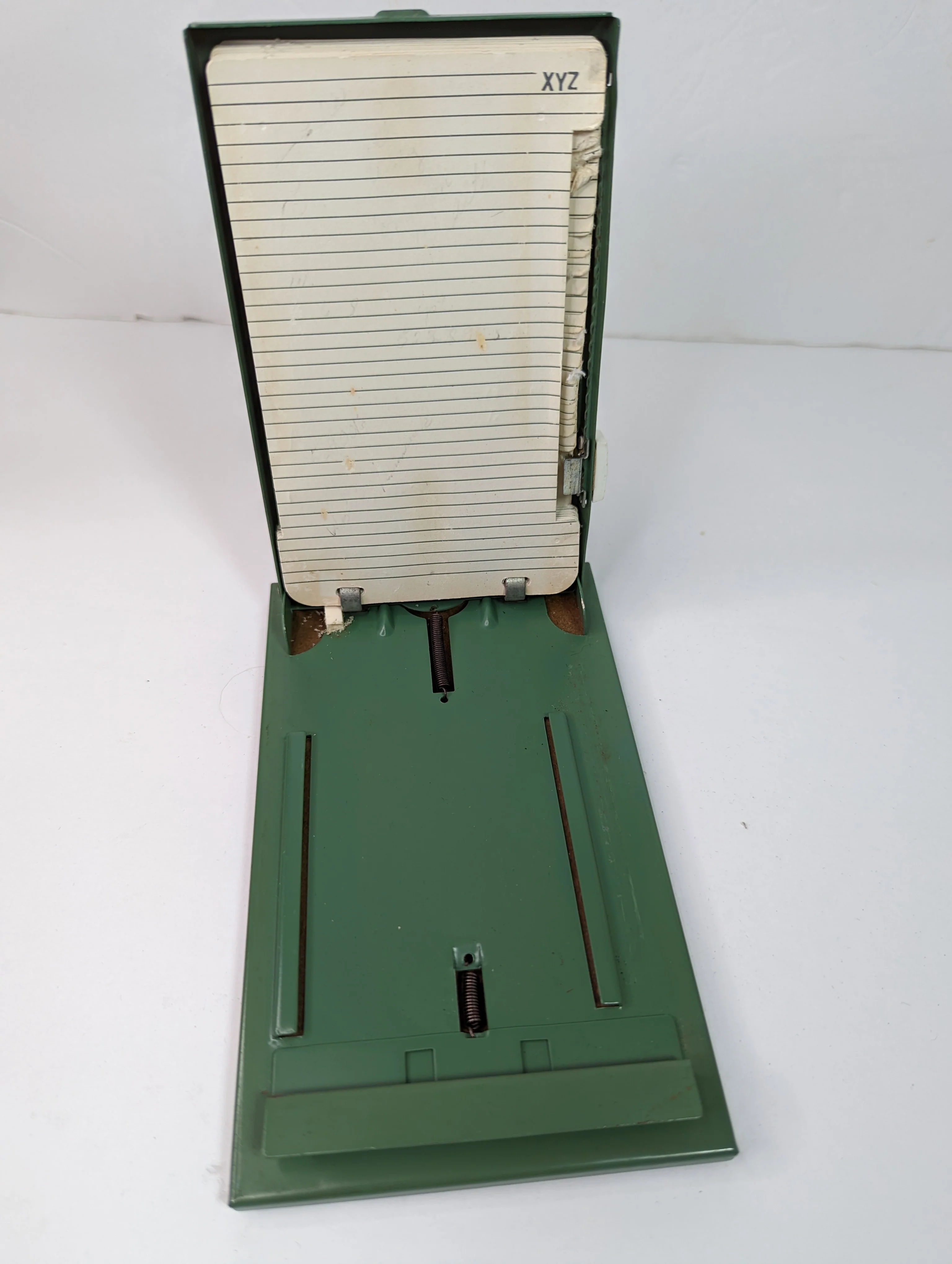 60s/70s Atomic Greem Rolodex Mid Century Modern By Rolodex - Image 12