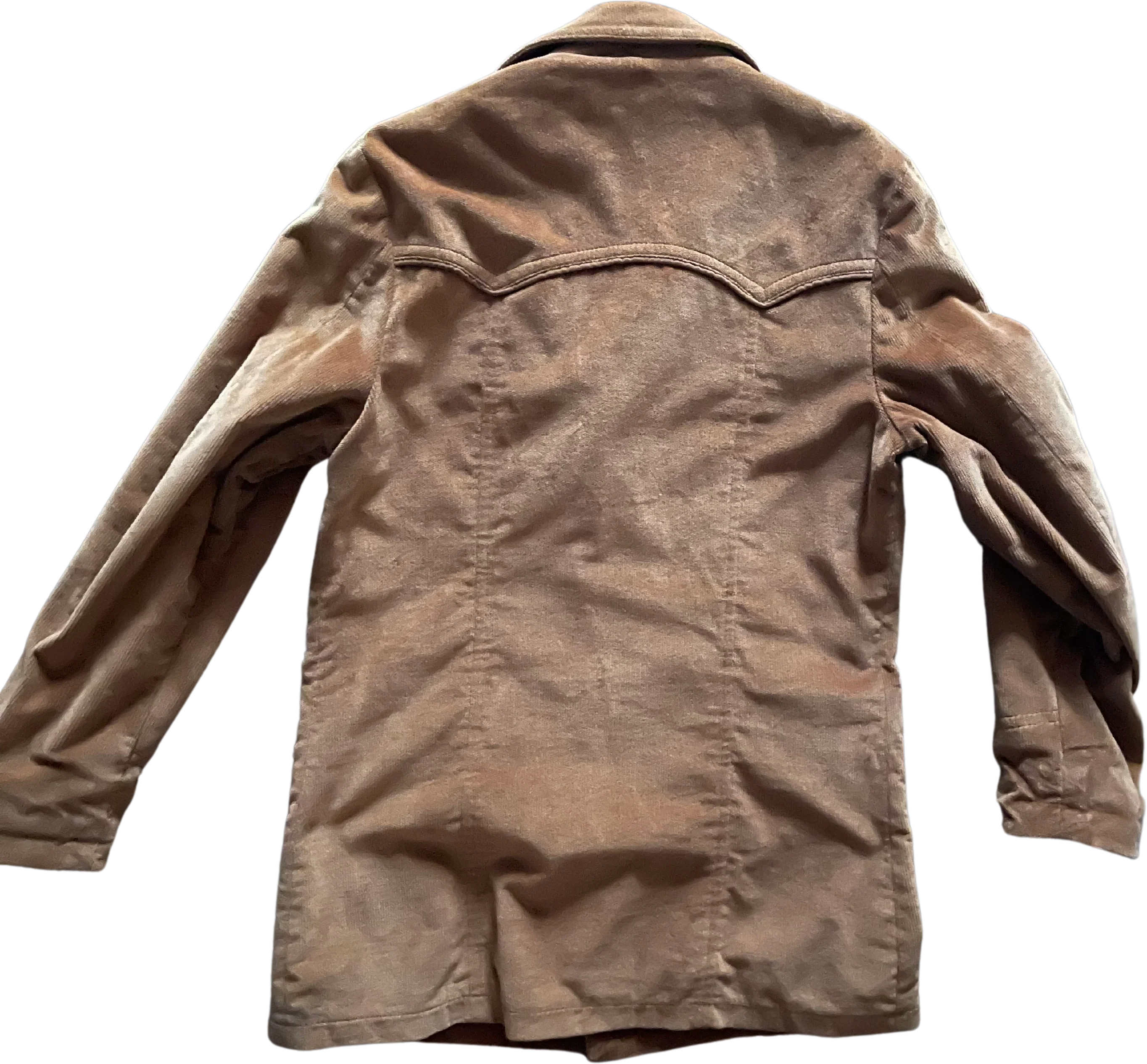 60s/70s Camel Tan Corduroy Western Blazer Jacket by McGregor - Image 2