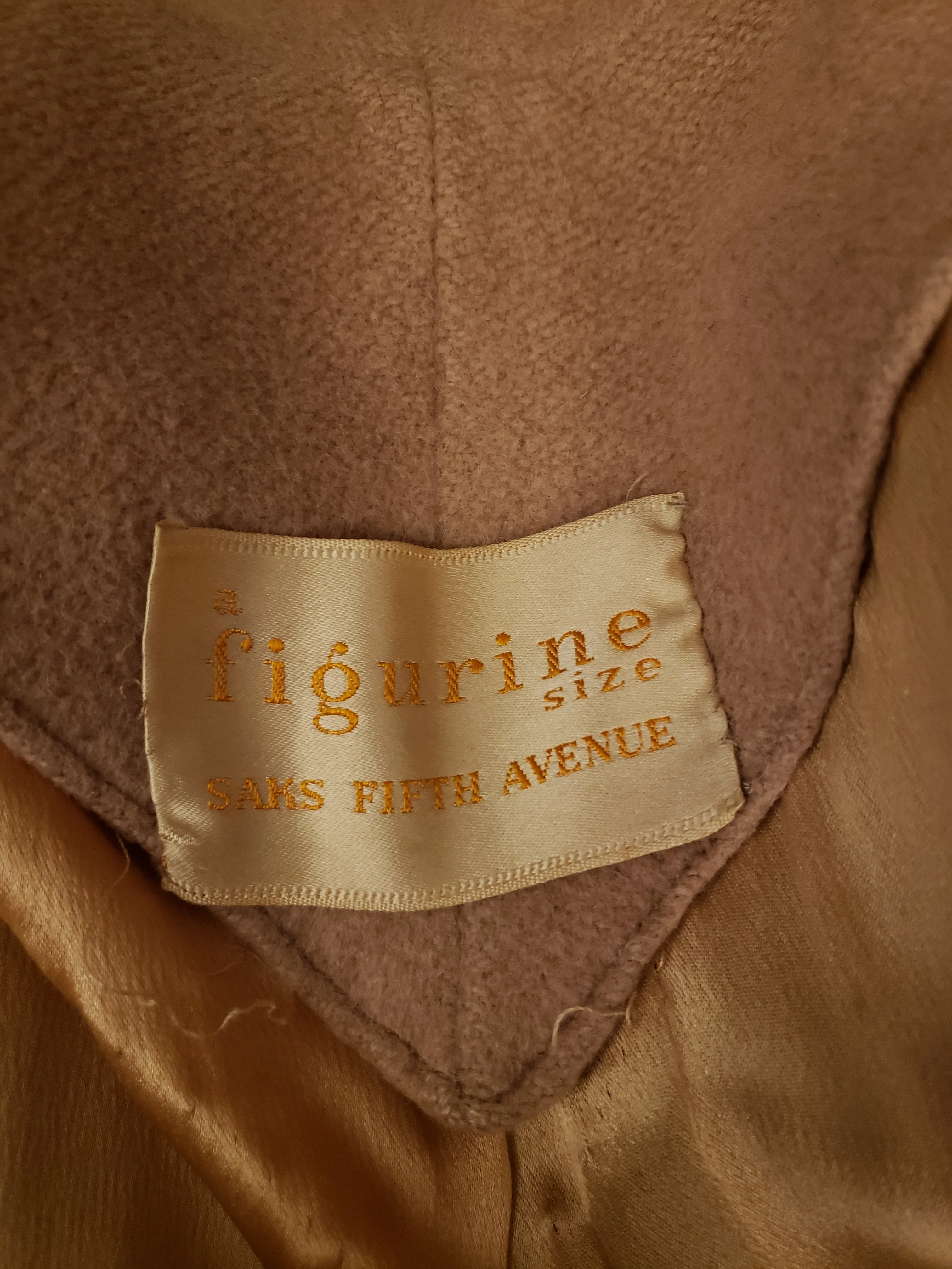 60s/70s Cashmere Coat By Saks Fifth Avenue - Image 6