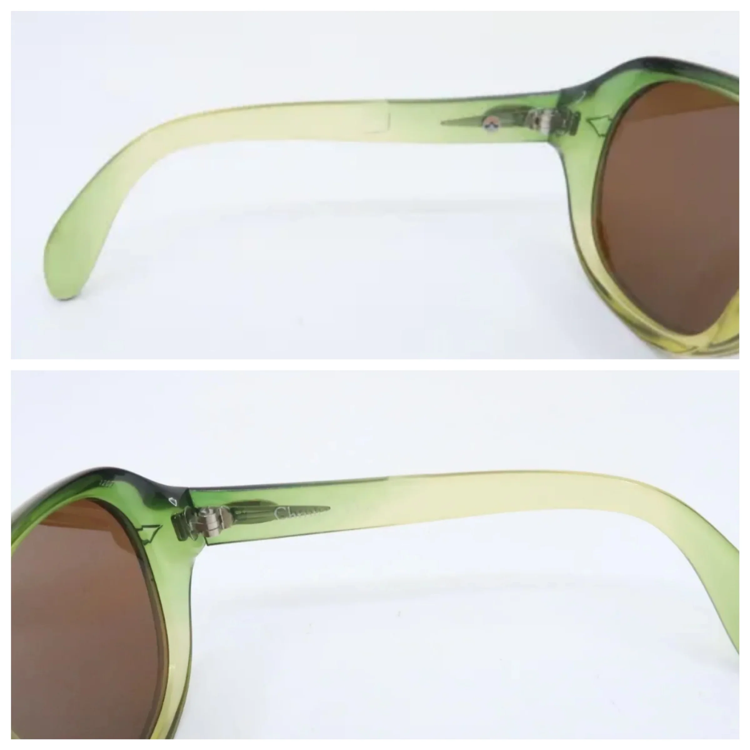 60s/70s Christian Dior Sunglasses Green, Optyl, Austria By Dior - Image 4