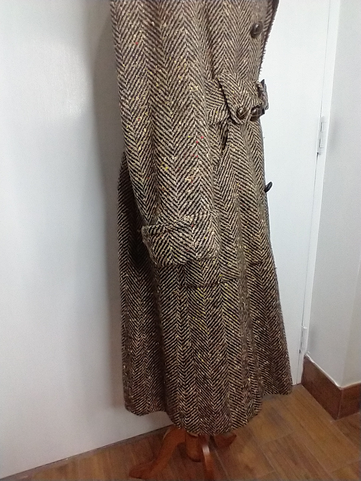 60s/70s Davis Of Boston Double Breasted Coat By Jonathan Logan - Image 8