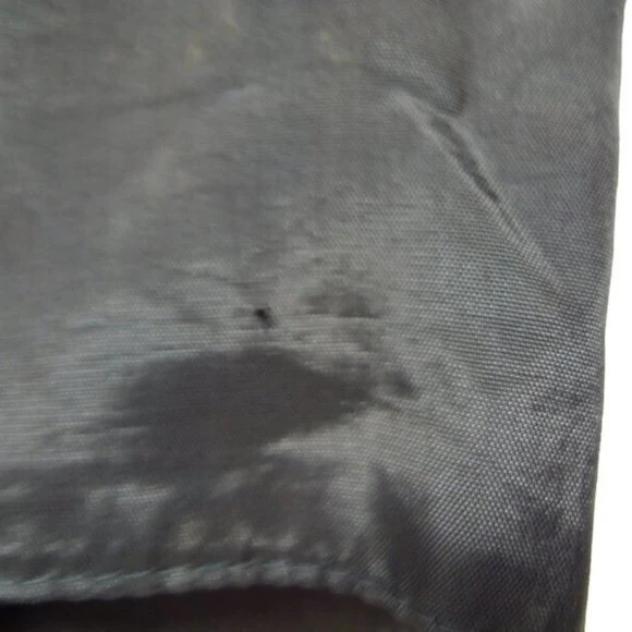 60s/70s Double Breasted Black Velvet Vest - Image 5