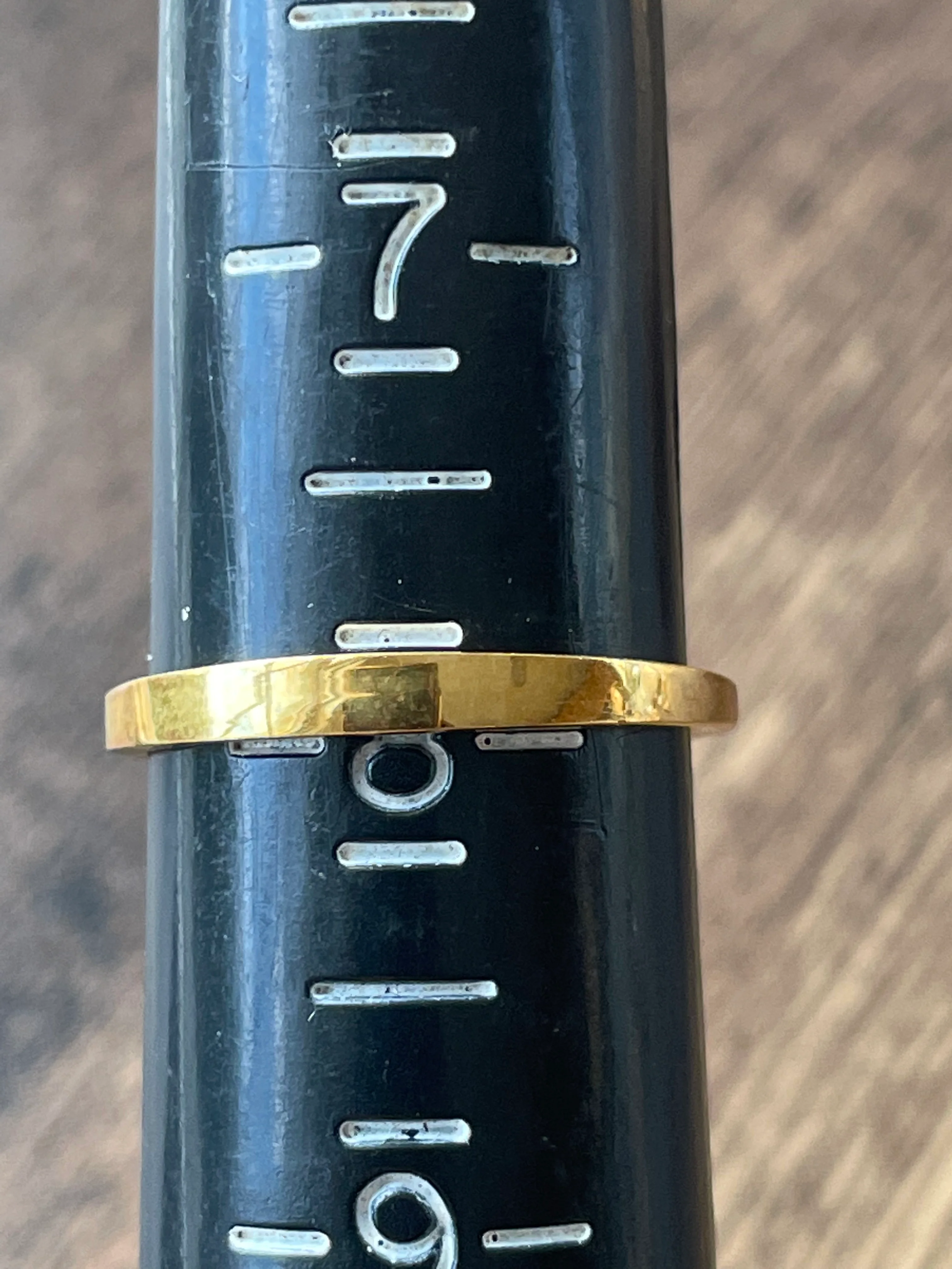 60s/70s Gold Plated Cz Engagement Style Cocktail Ring - Image 12