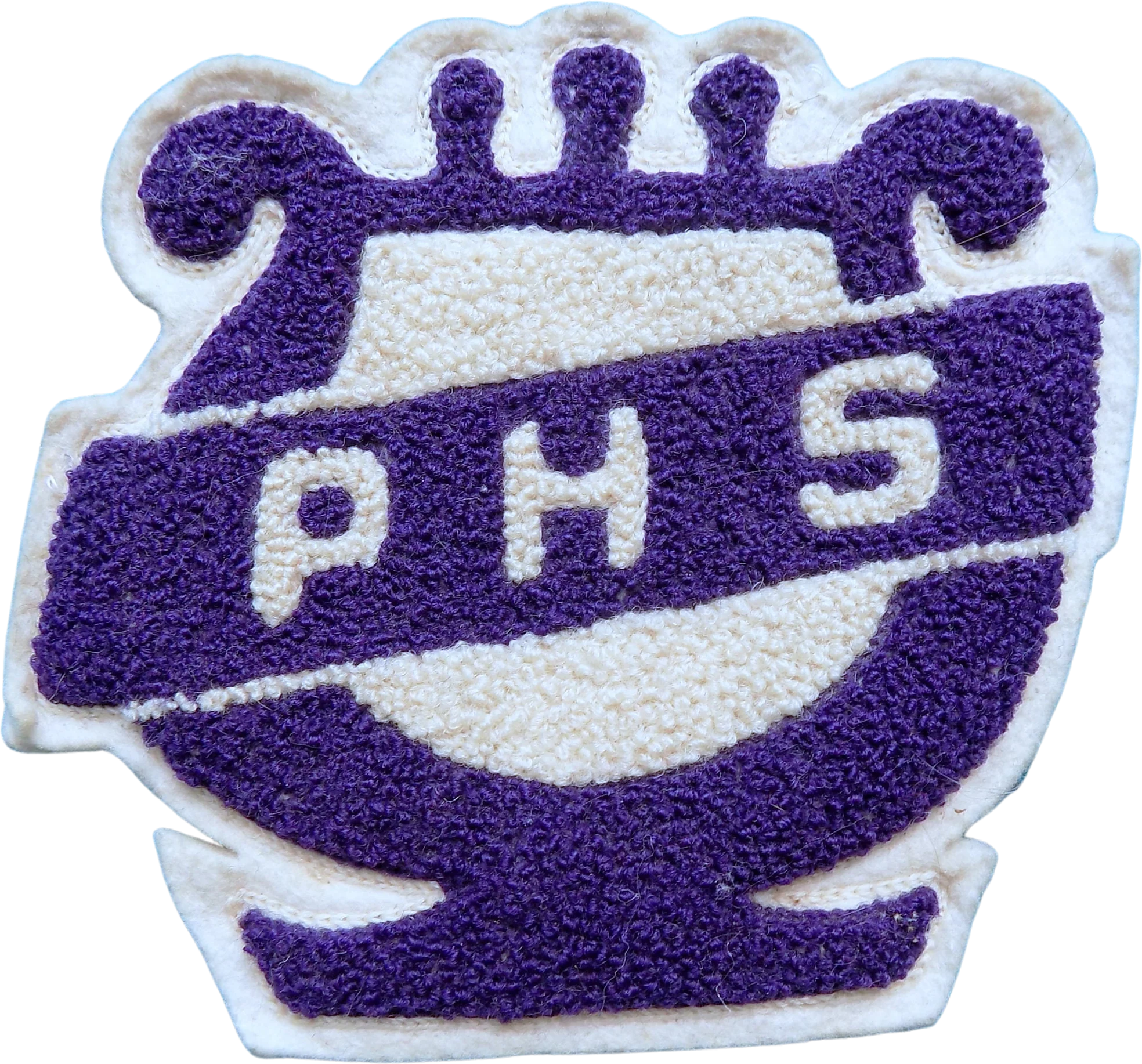 60s 70s High School Marching Band Patch Badge Decal Orchestra Letter Sweater