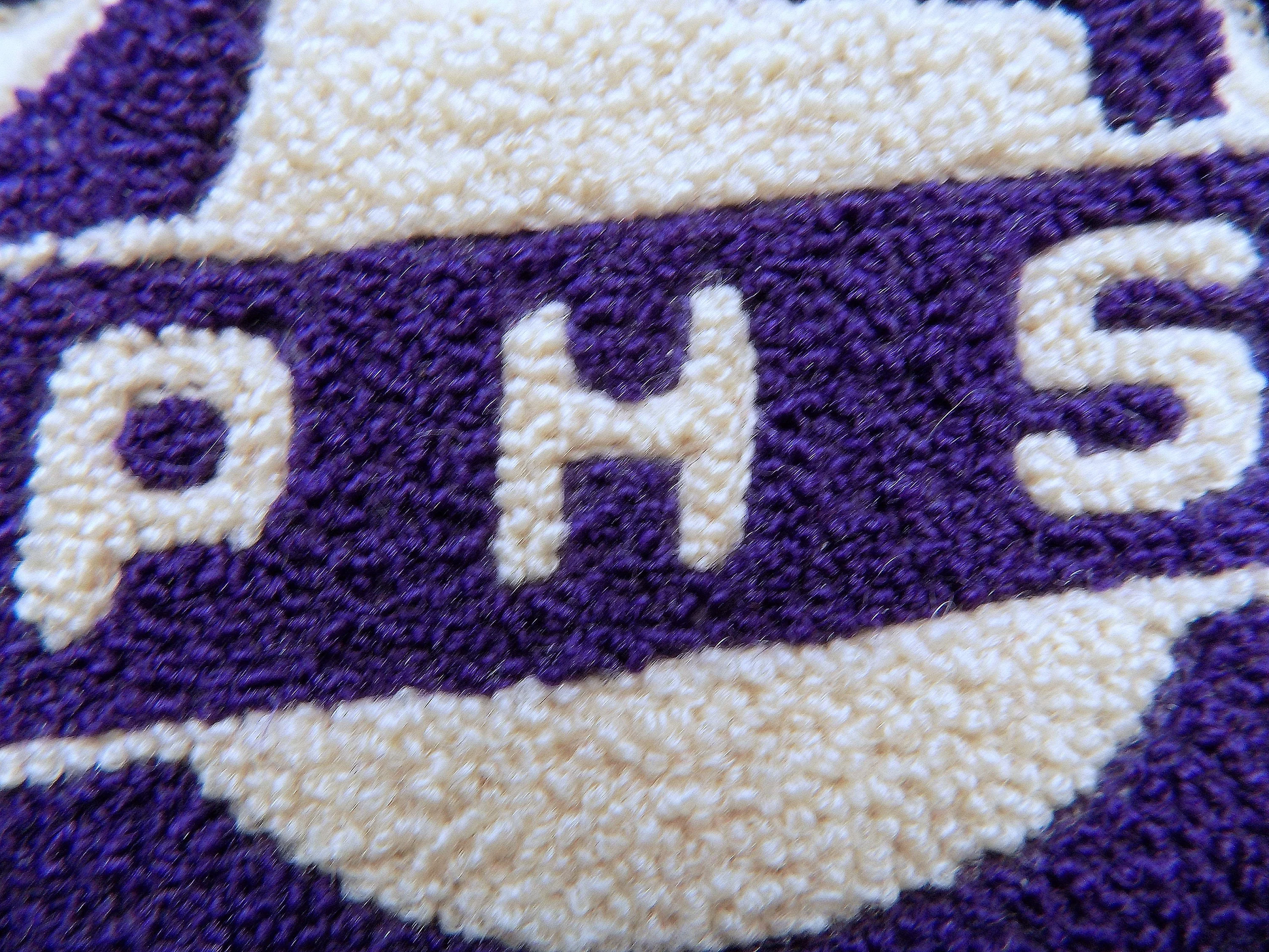 60s 70s High School Marching Band Patch Badge Decal Orchestra Letter Sweater - Image 2