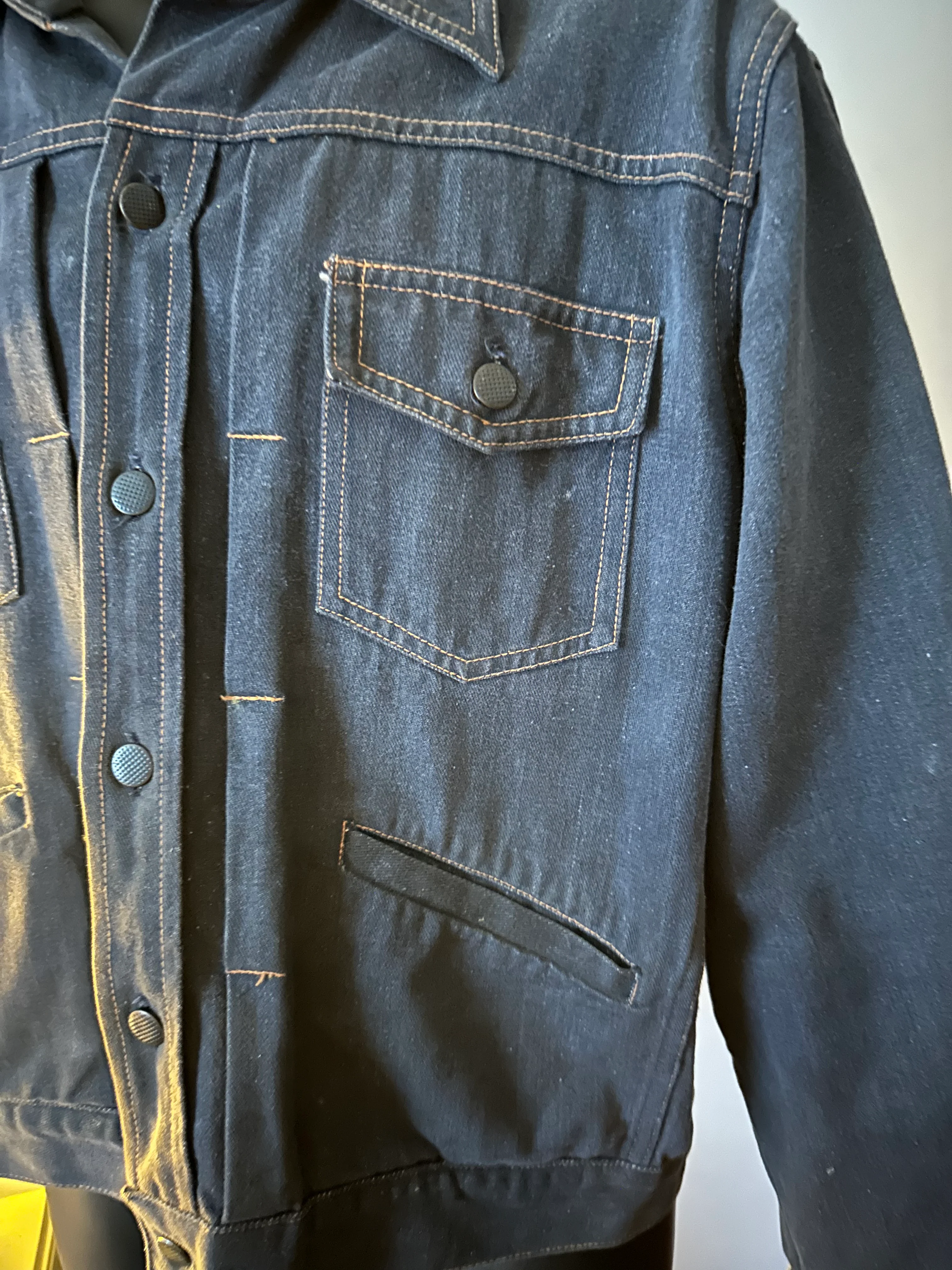 60s/70s Jean Jacket By Phoenix Brand - Image 3