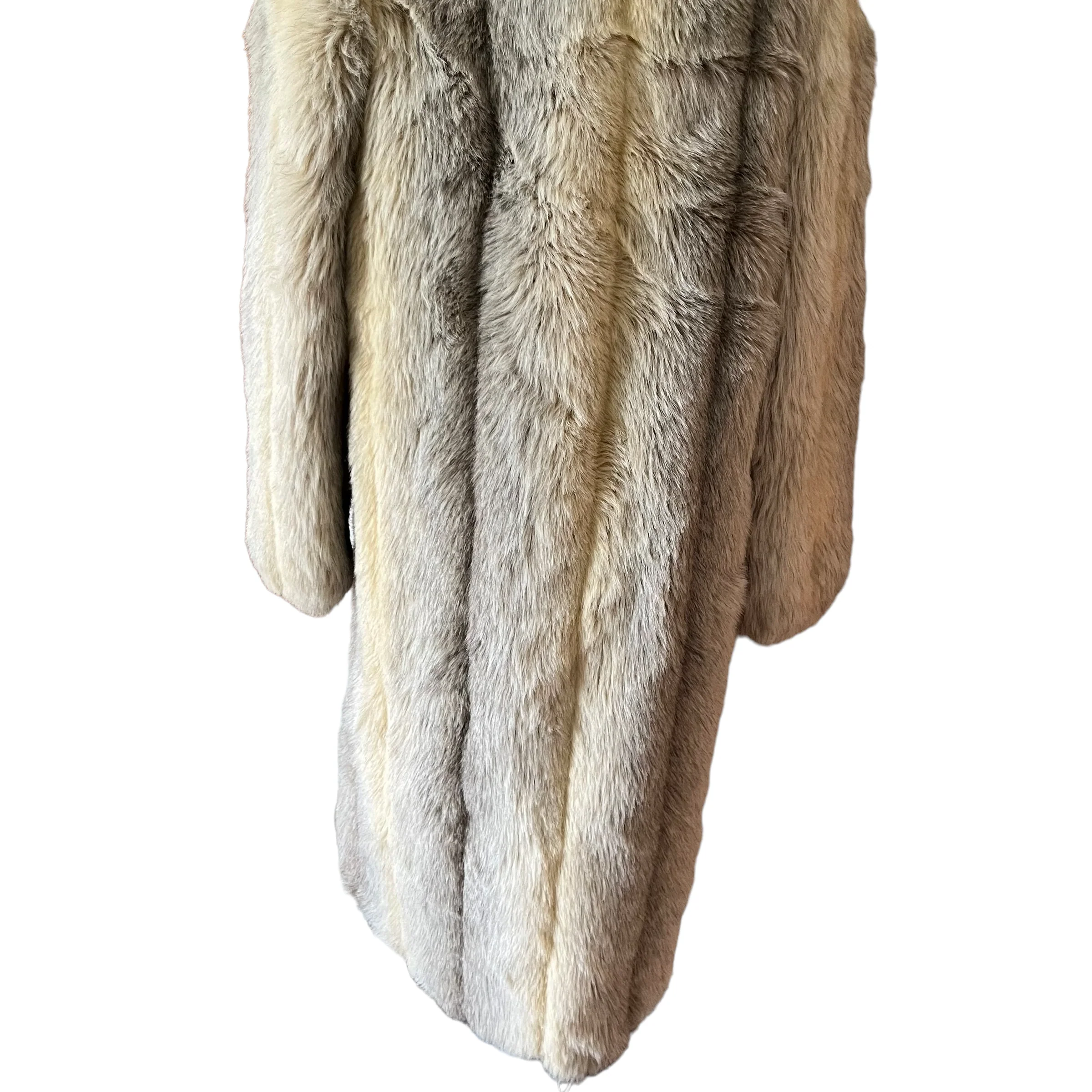 60s/70s Long Faux Fur Coat By American Signature - Image 7